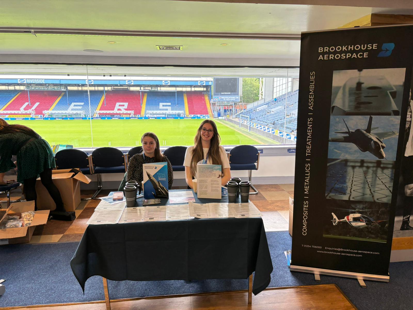 Brookhouse Aerospace at our event in Blackburn