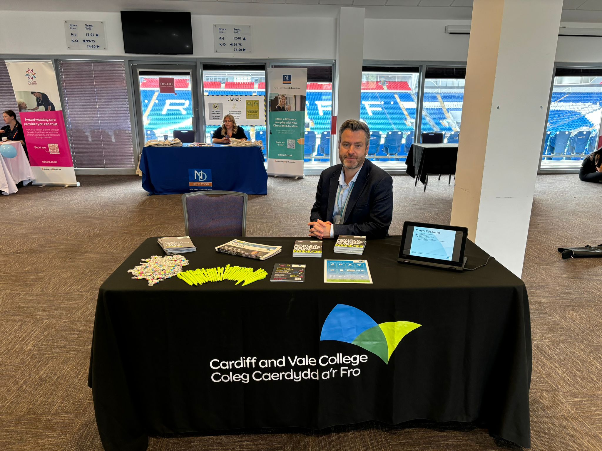 Cardiff & Vale College at our event in Cardiff