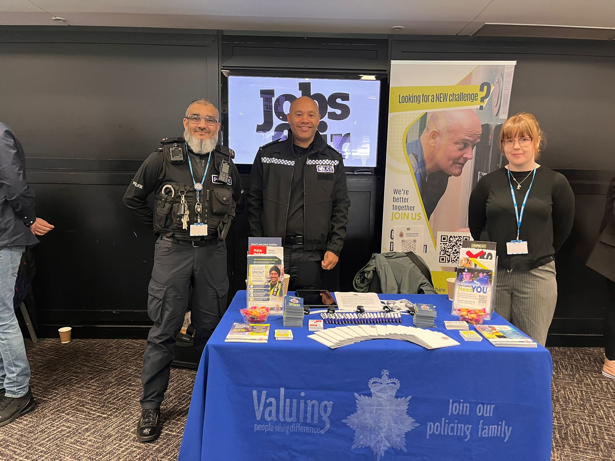 Derbyshire Constabulary  at our event in Derby