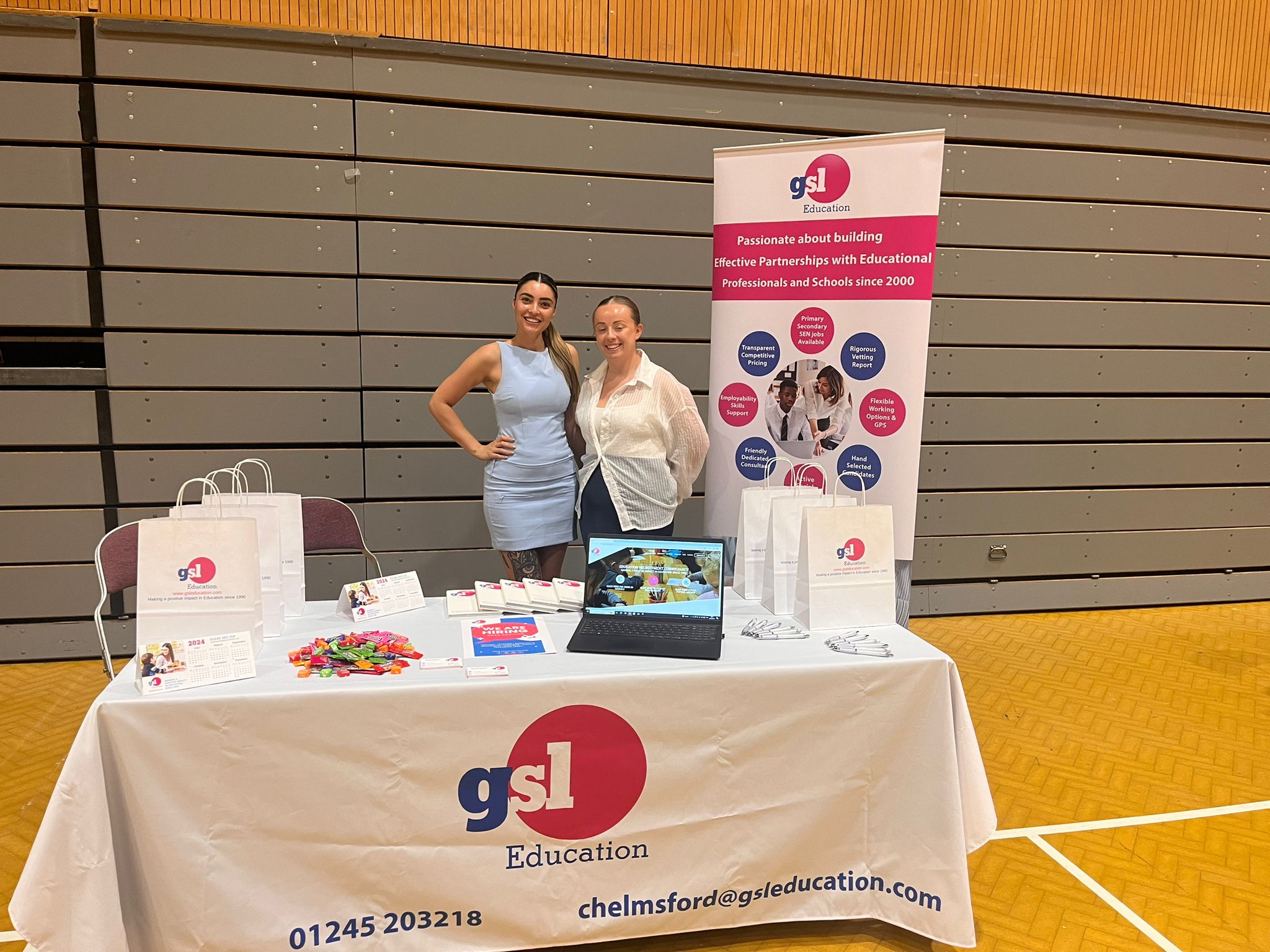 GSL Education at our event in Colchester