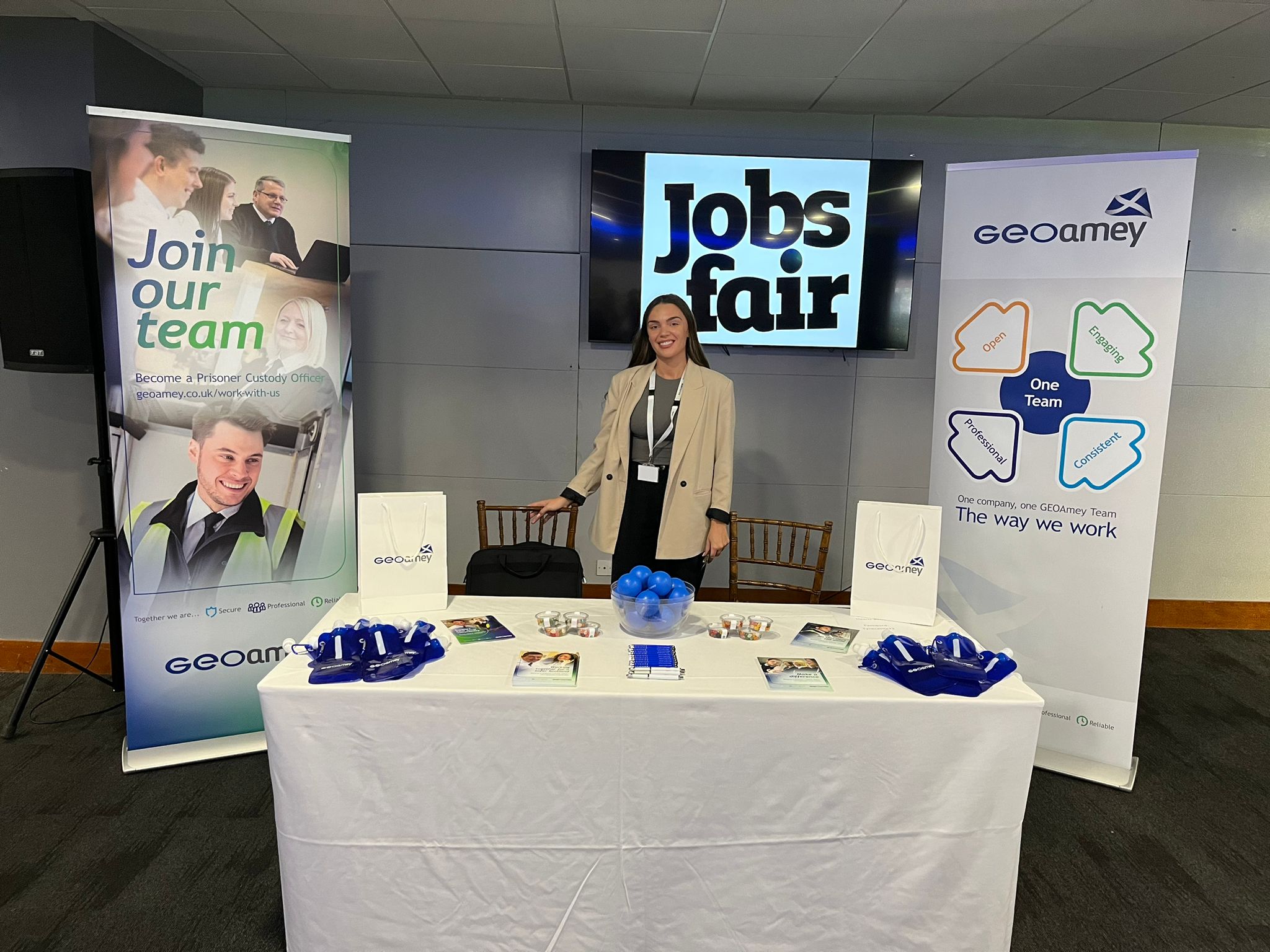 GeoAmey at our event in Edinburgh