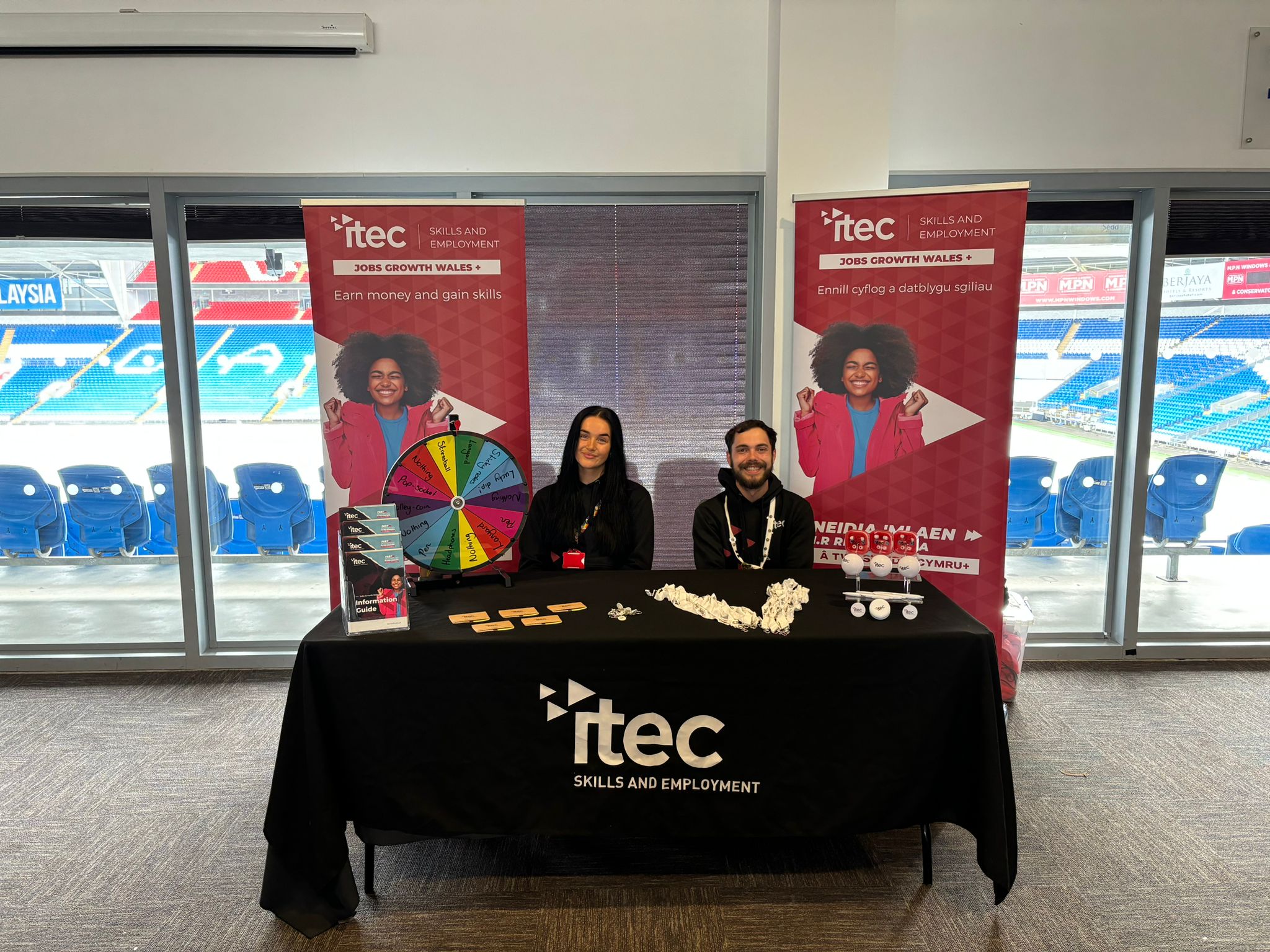 ITEC Training at our event in Cardiff