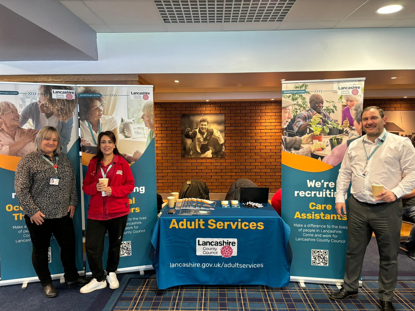 Lancashire County Council at our event in Blackburn