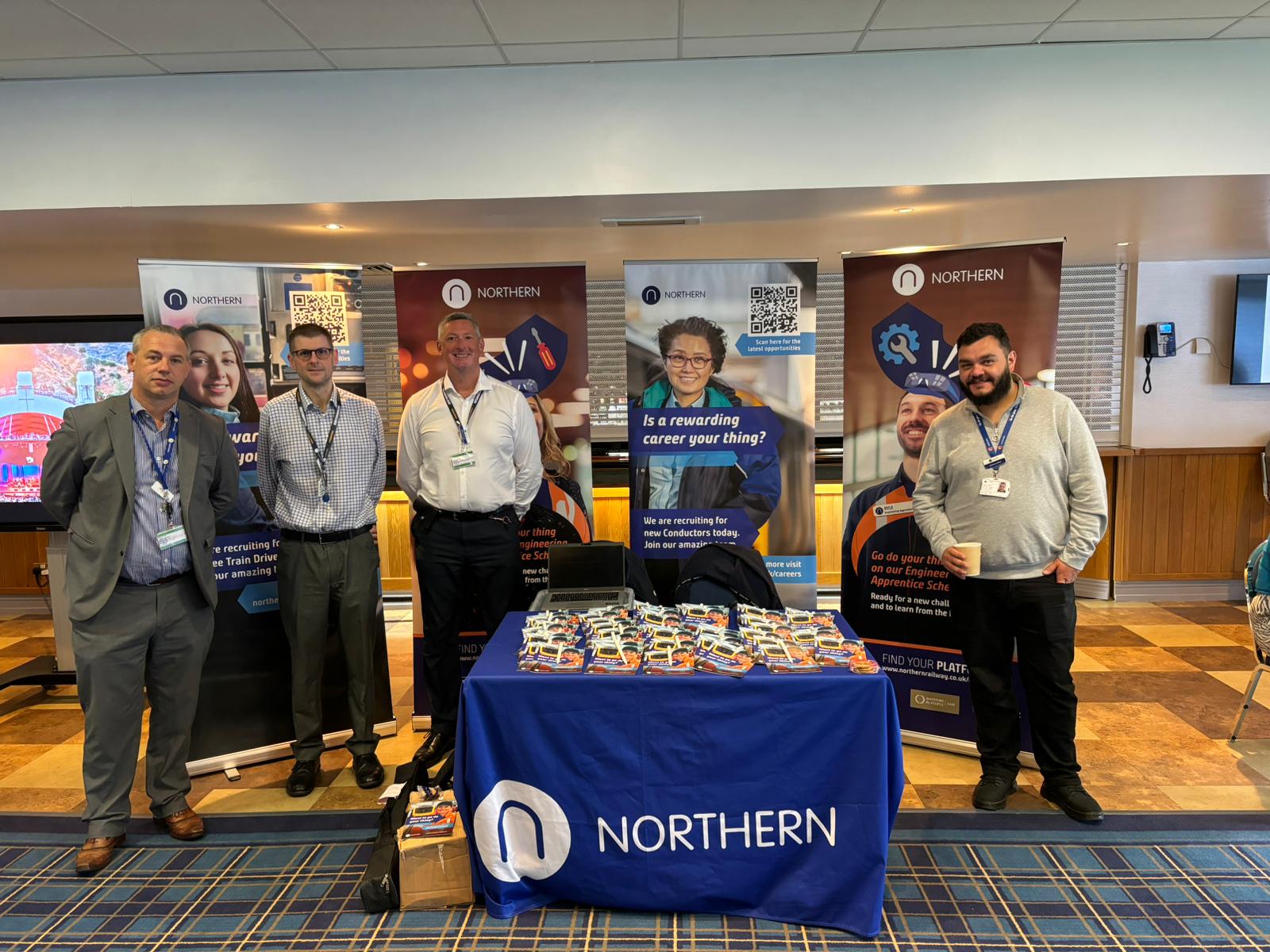 Northern Trains at our event in Blackburn