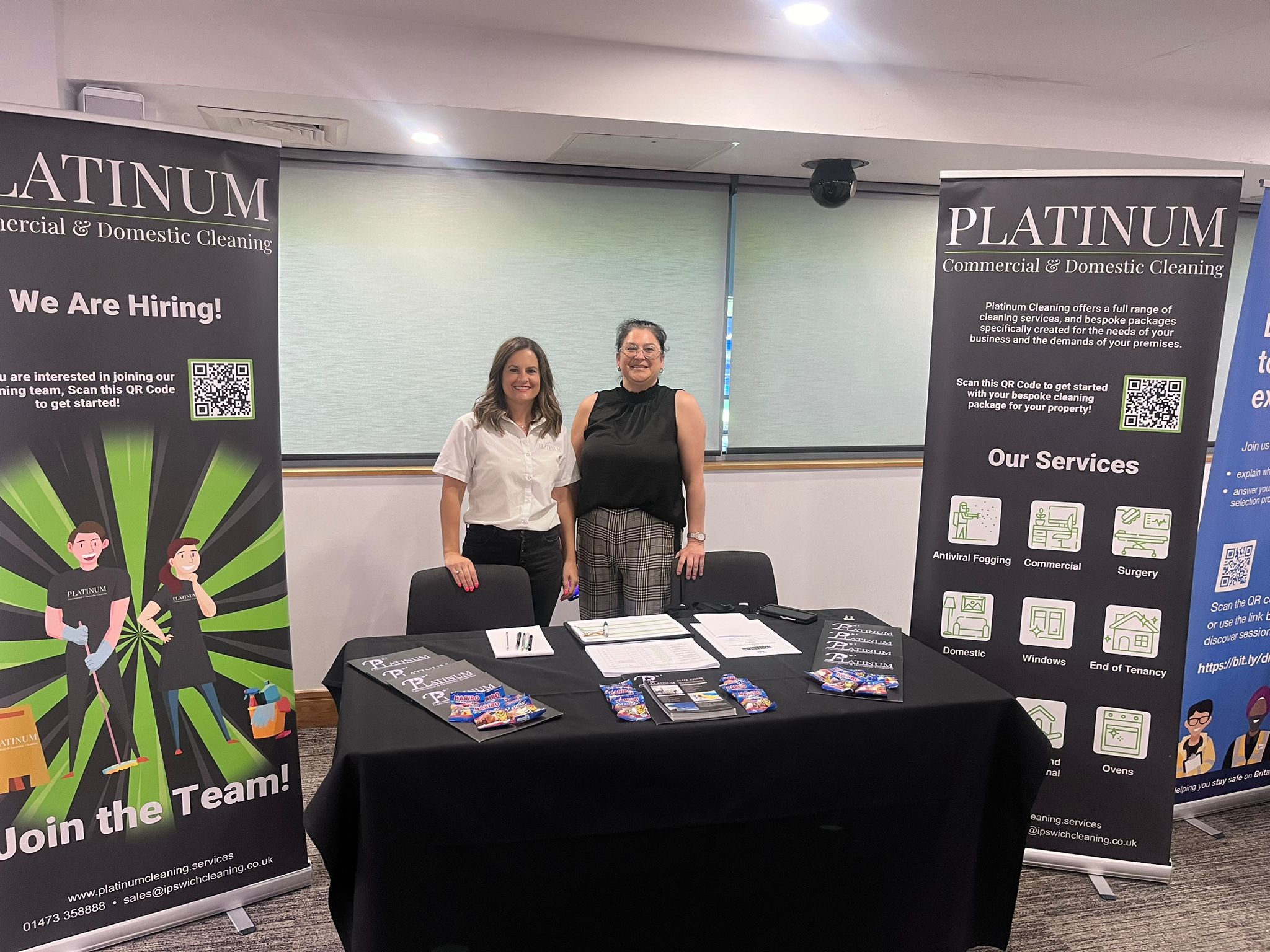 Platinum Cleaning at our event in Ipswich