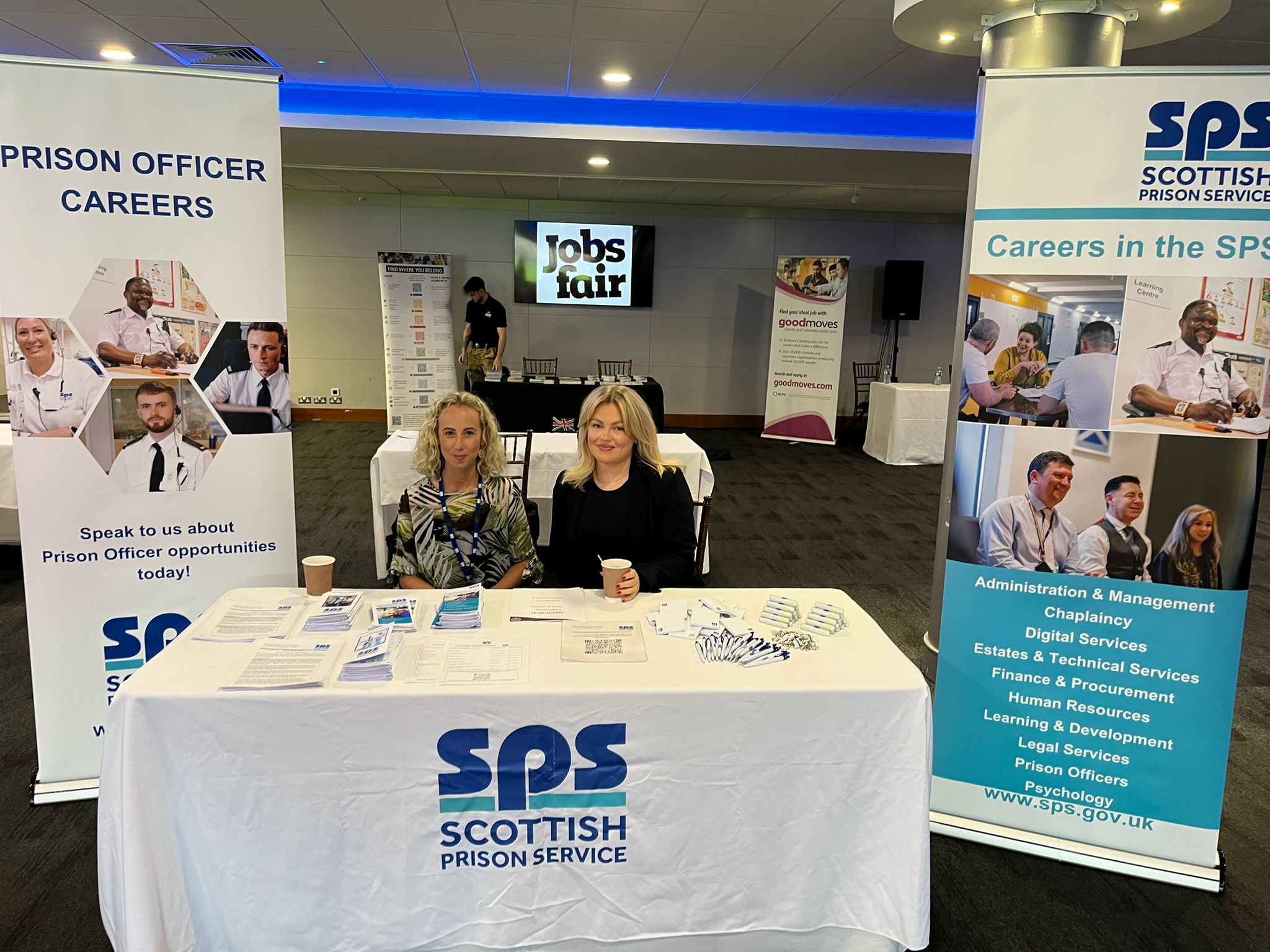 Scottish Prison Service at our event in Edinburgh