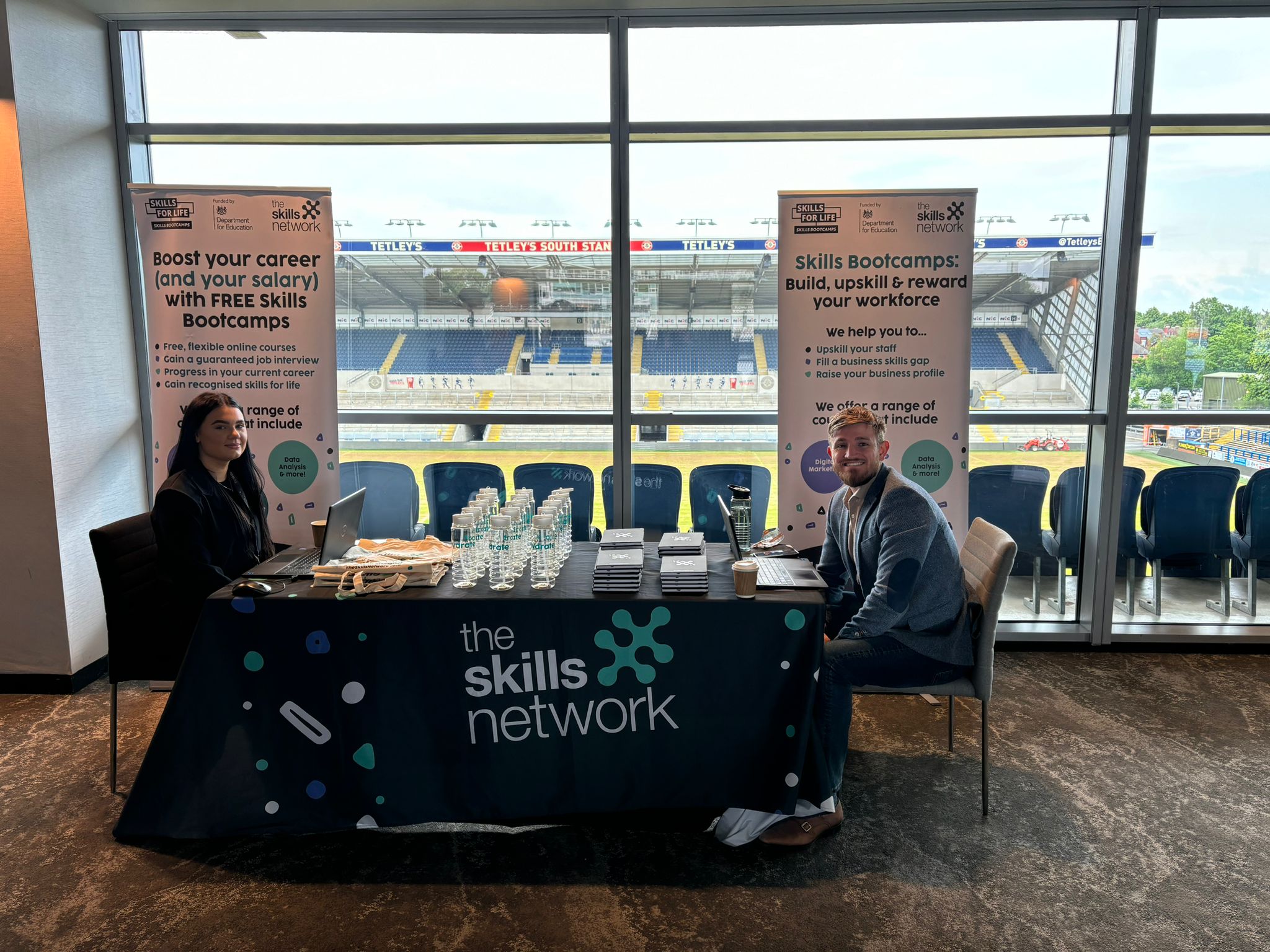 The Skills Network at our event in Leeds