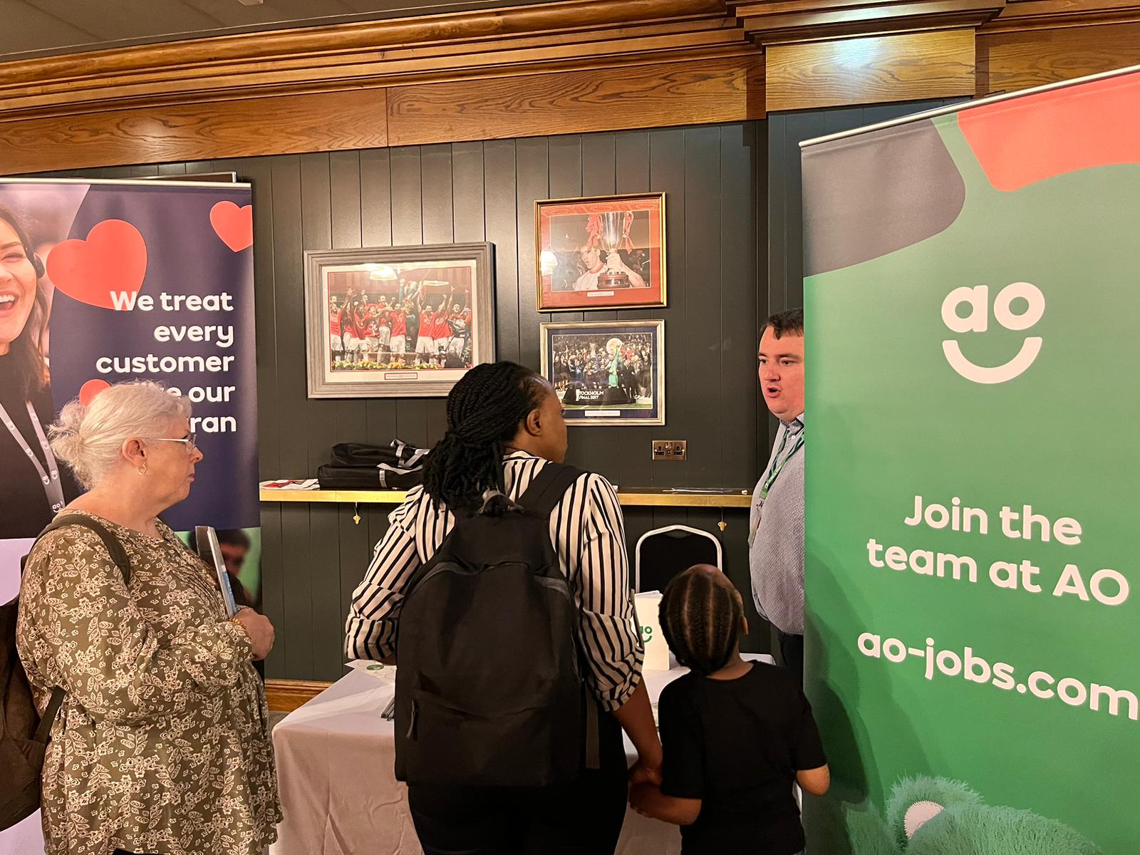 AO at our event in Manchester