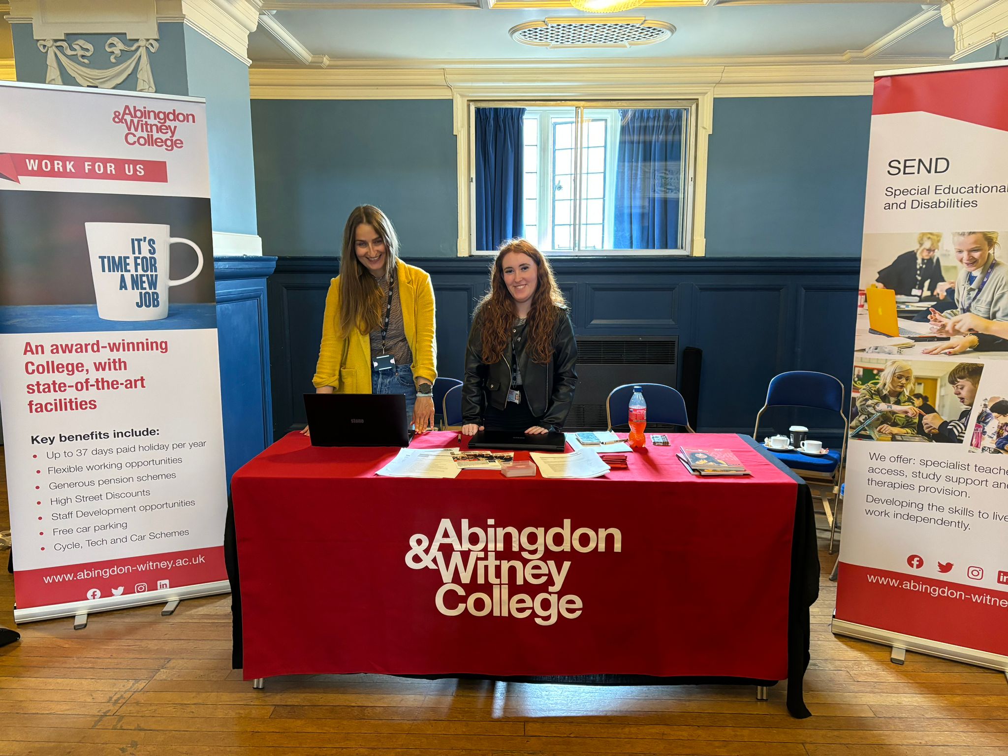 Abingdon & Witney College at our event in Oxford