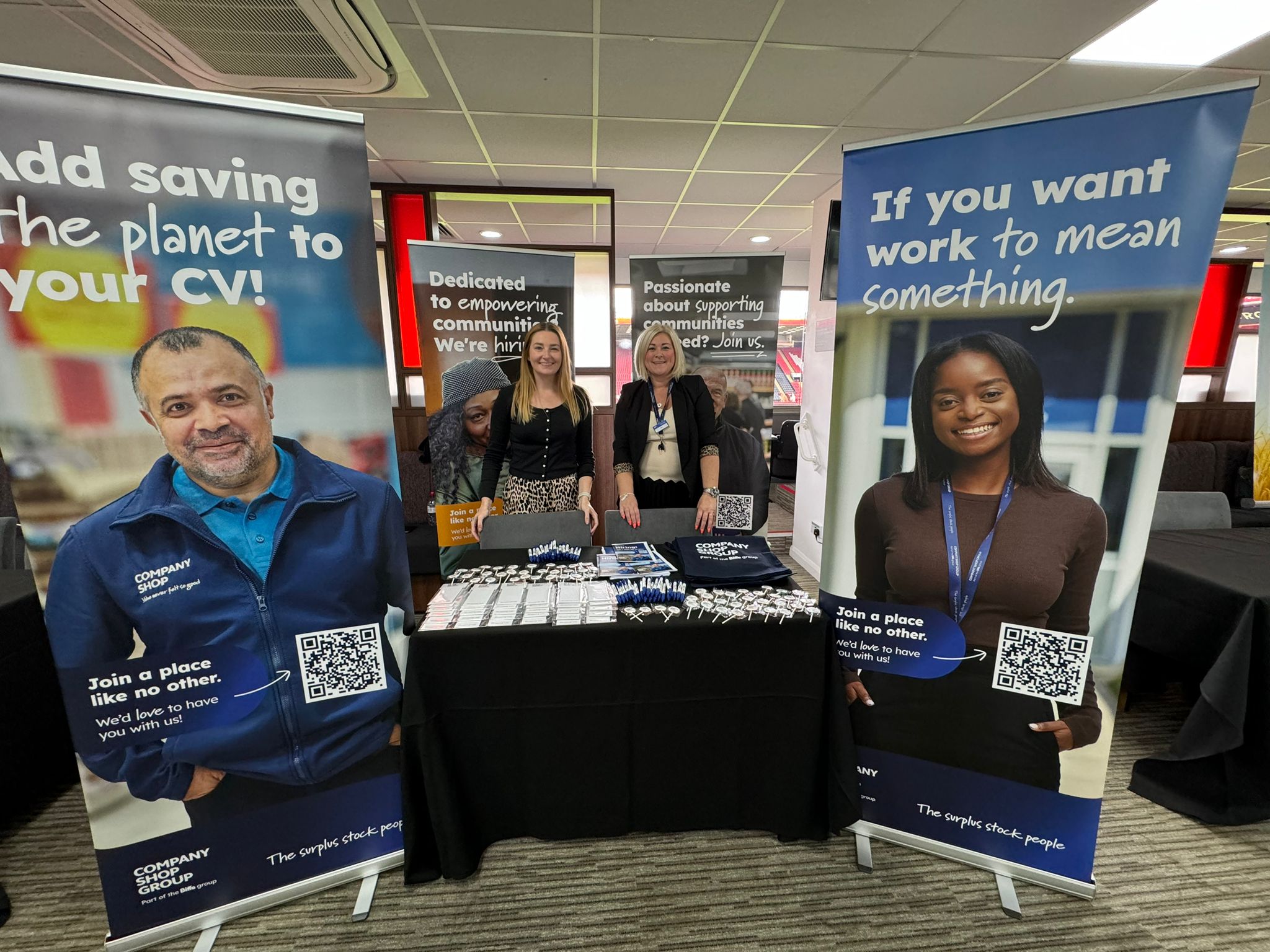 Company Shop Group at our event in Sheffield