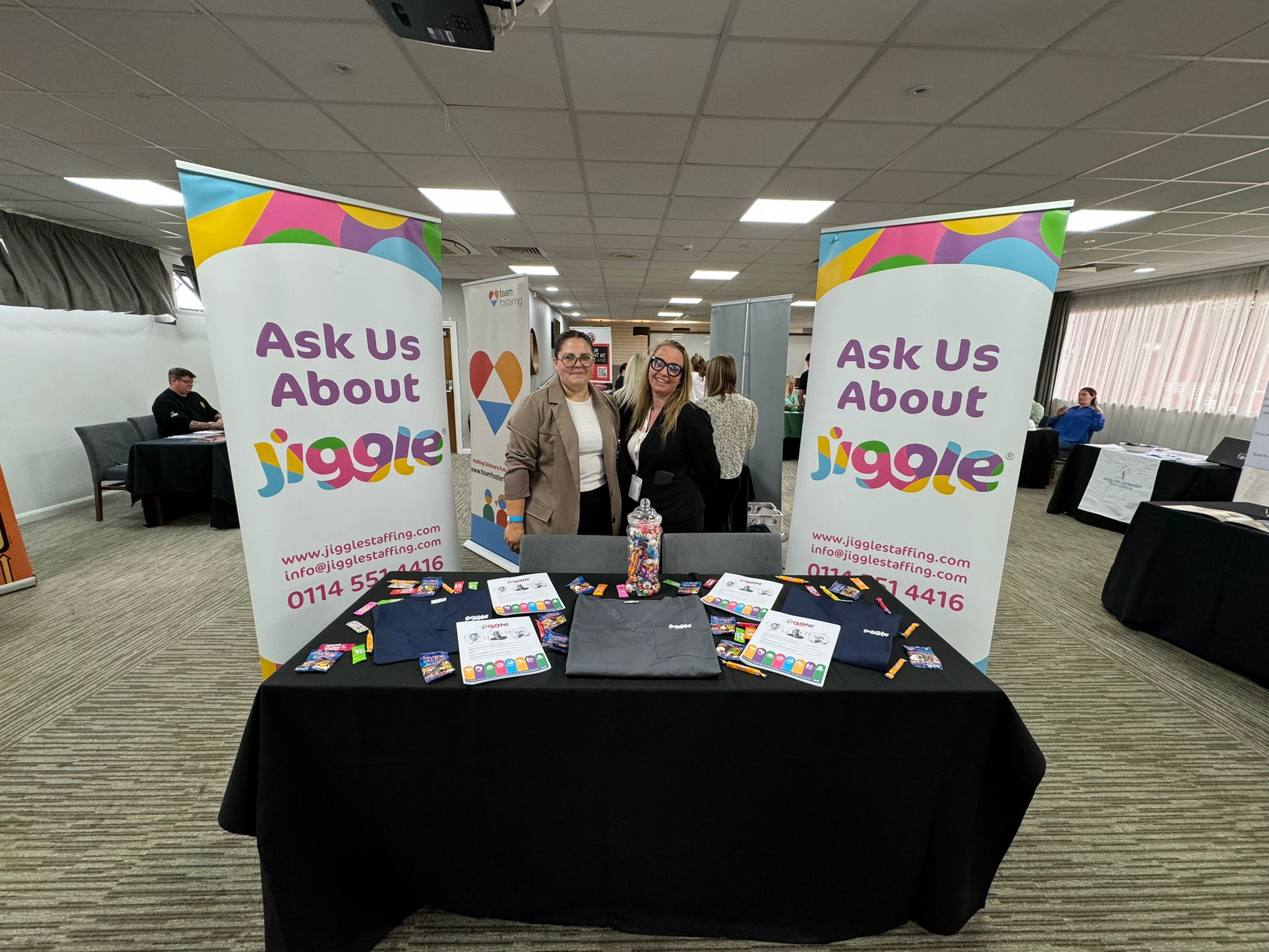 Jiggle at our event in Sheffield