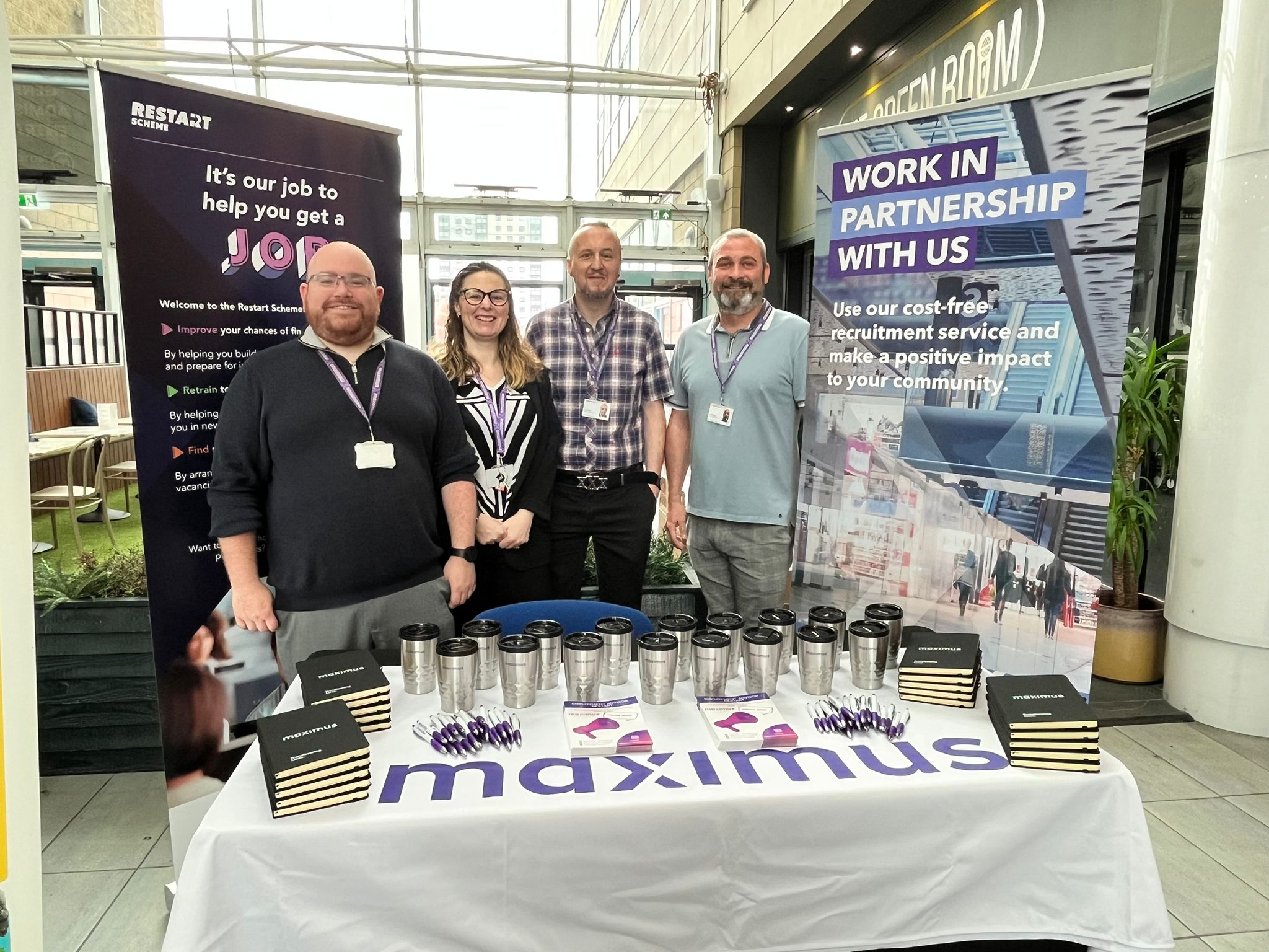 Maximus at our event in Nottingham