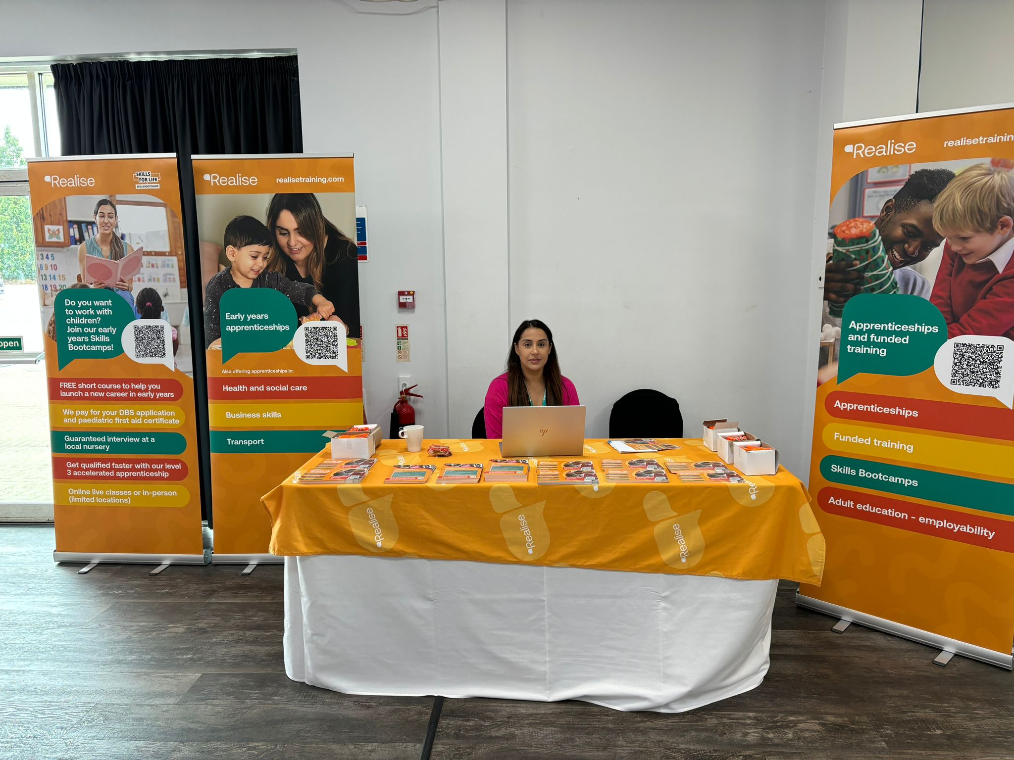 Realise Training at our event in Northampton