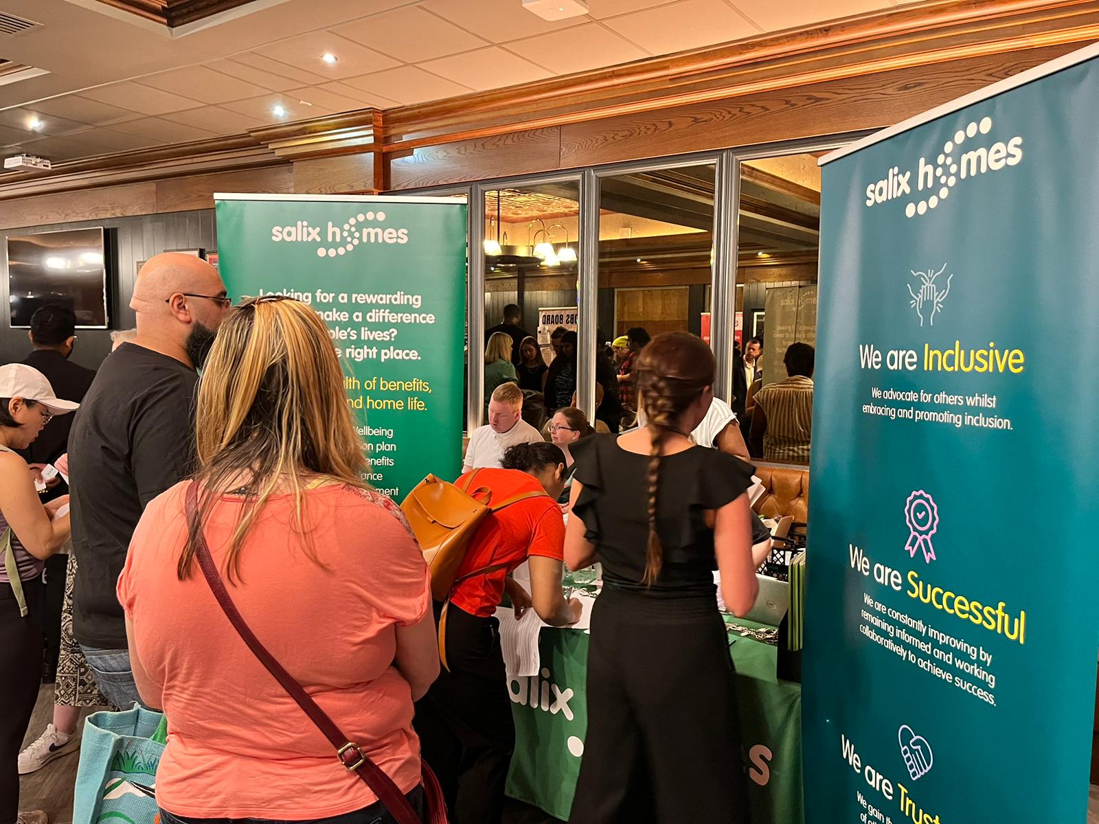 Salix Homes at our event in Manchester