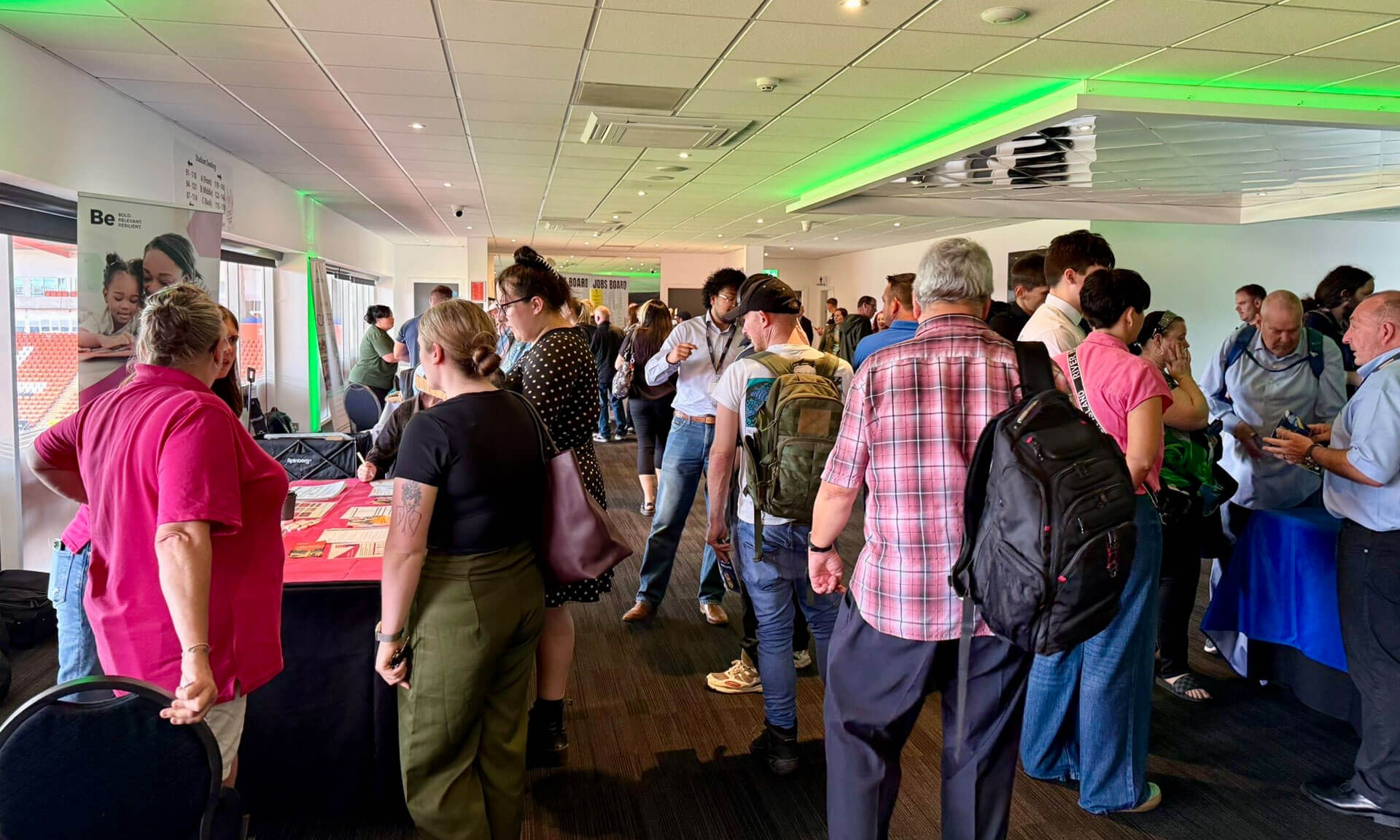Blackpool Jobs Fair in action