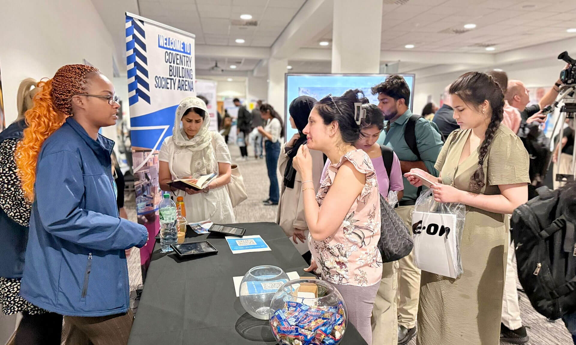 Coventry Jobs Fair in action