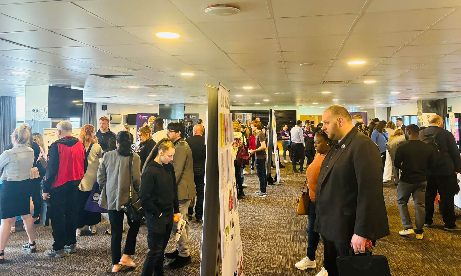 Doncaster Jobs Fair in action