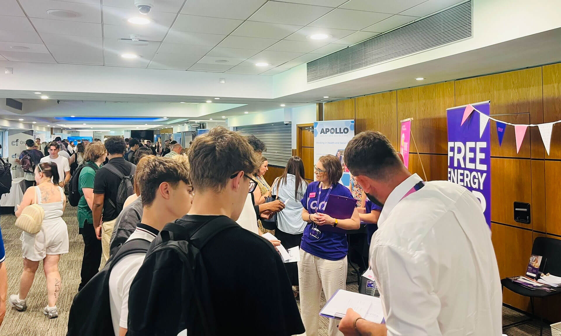 Ipswich Jobs Fair in action