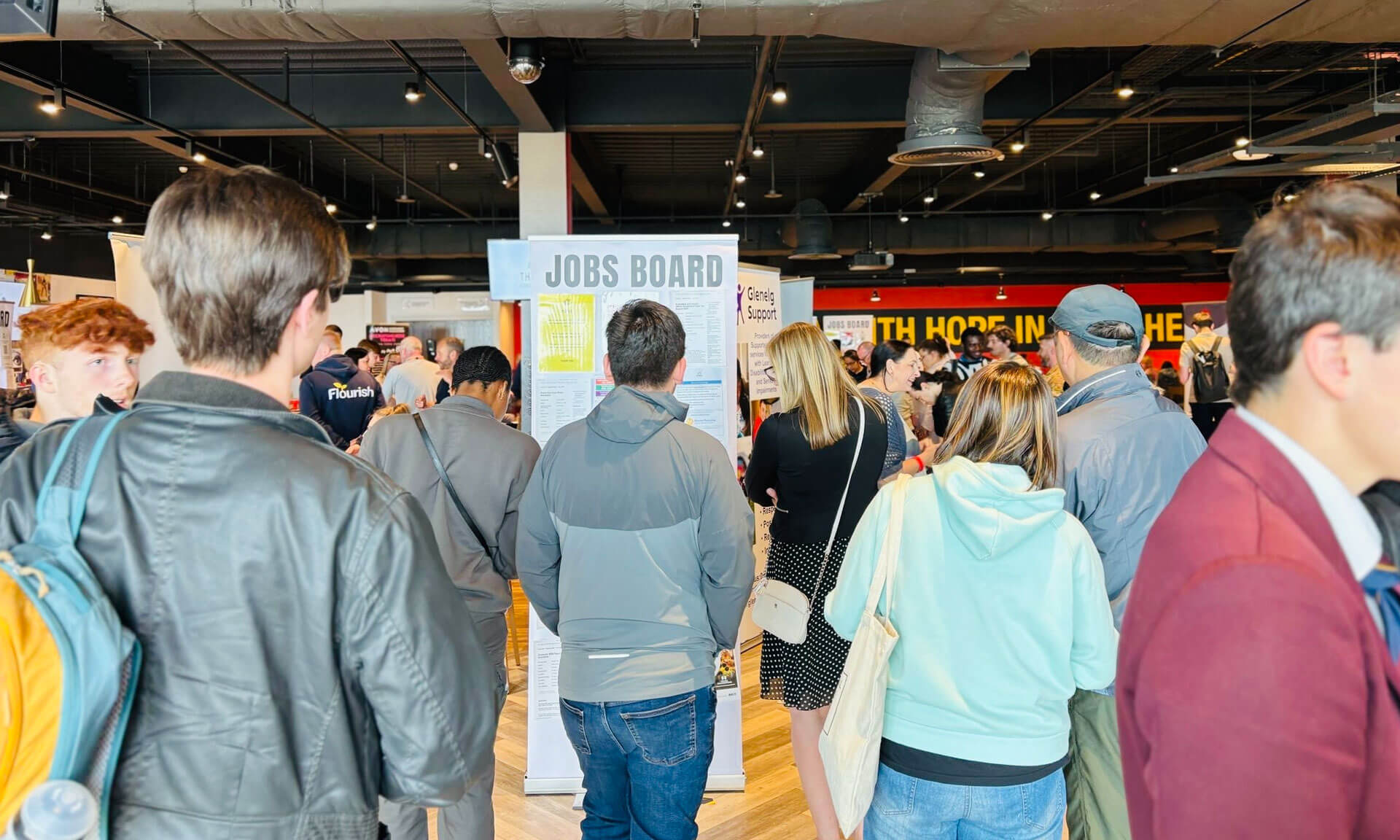 Liverpool Jobs Fair in action