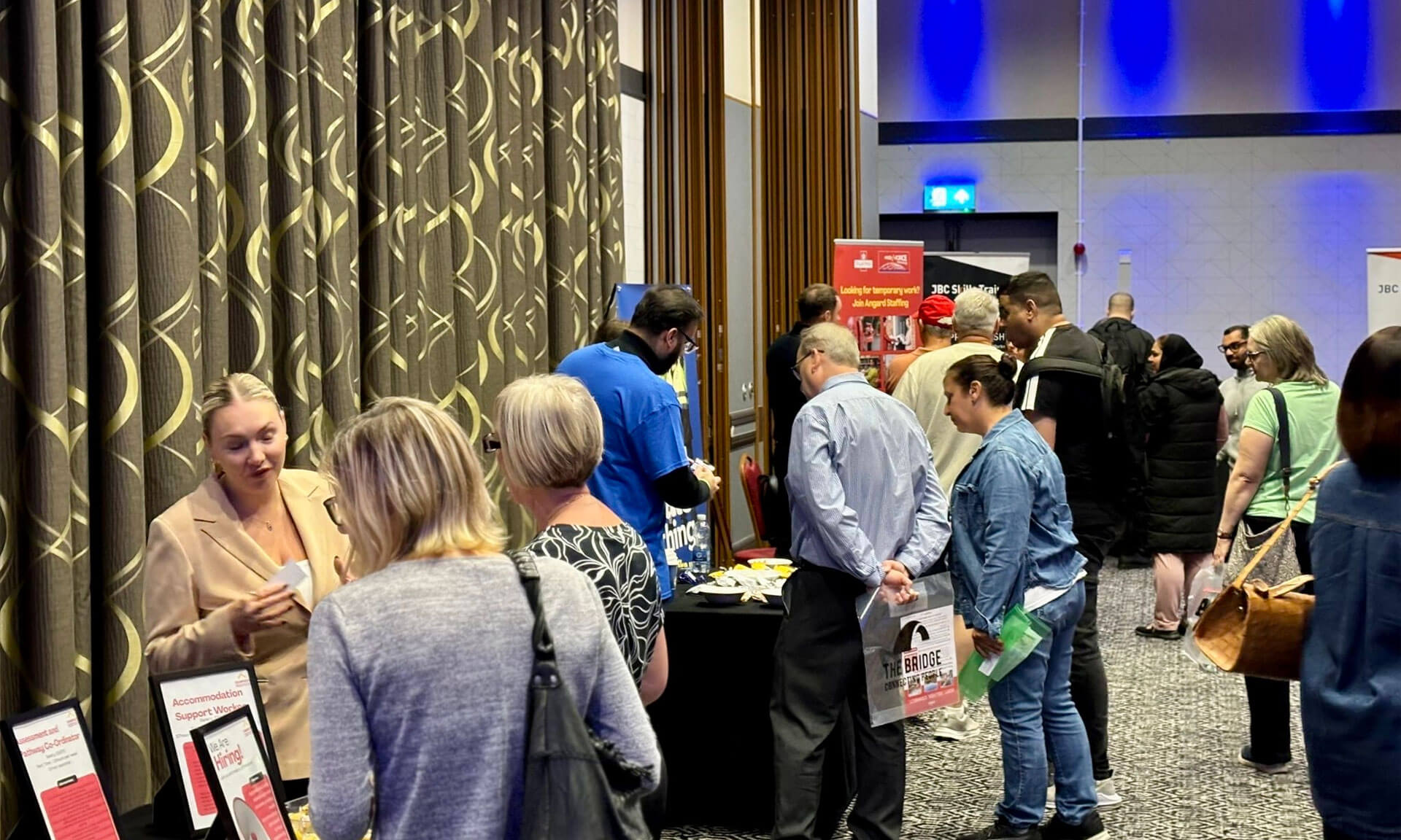 Luton Jobs Fair in action