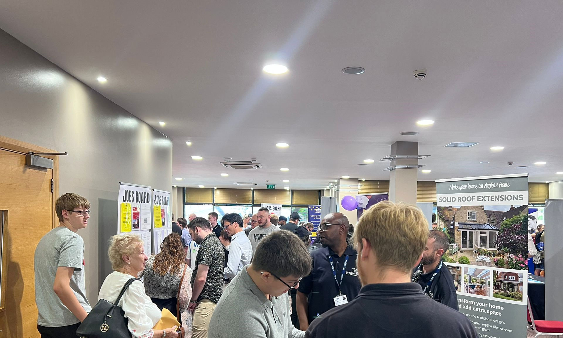 Milton Keynes Jobs Fair in action