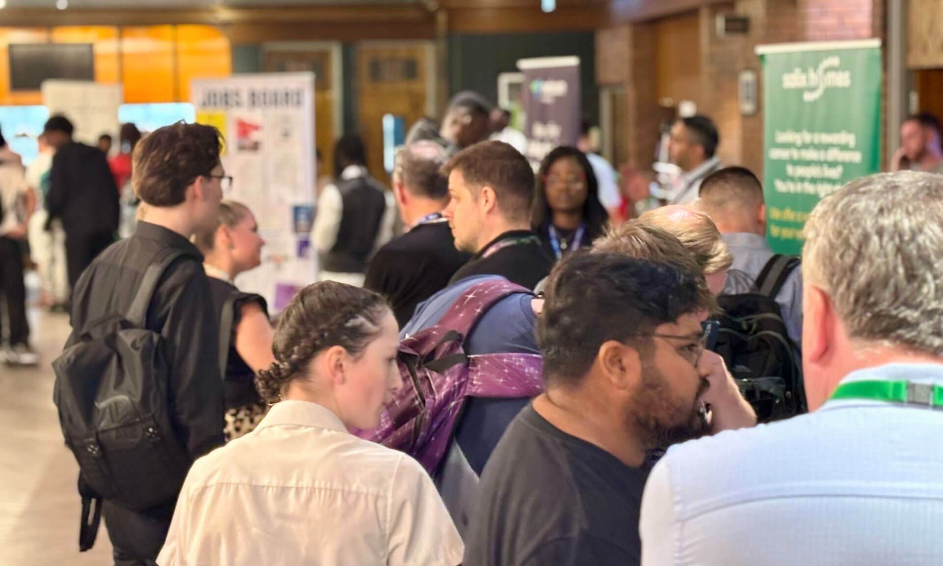 Manchester Jobs Fair in action