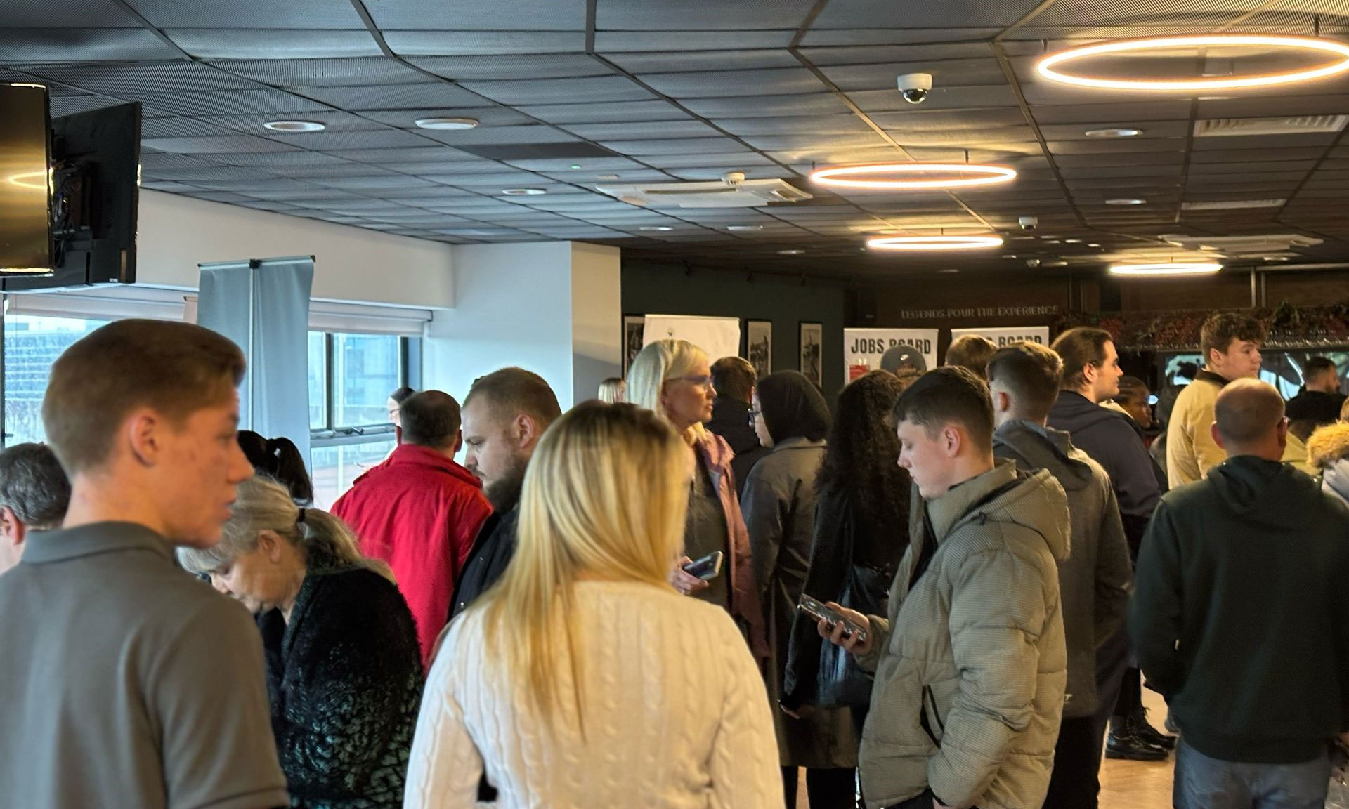 Middlesbrough Jobs Fair in action