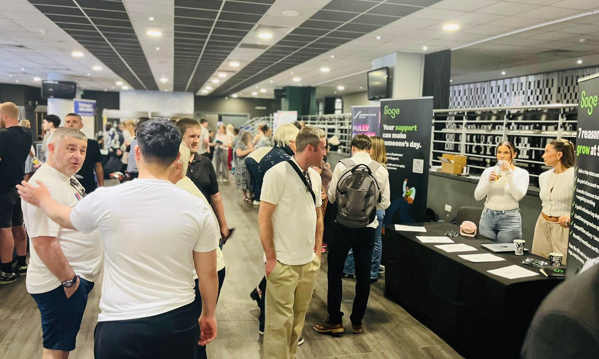 Newcastle Jobs Fair in action