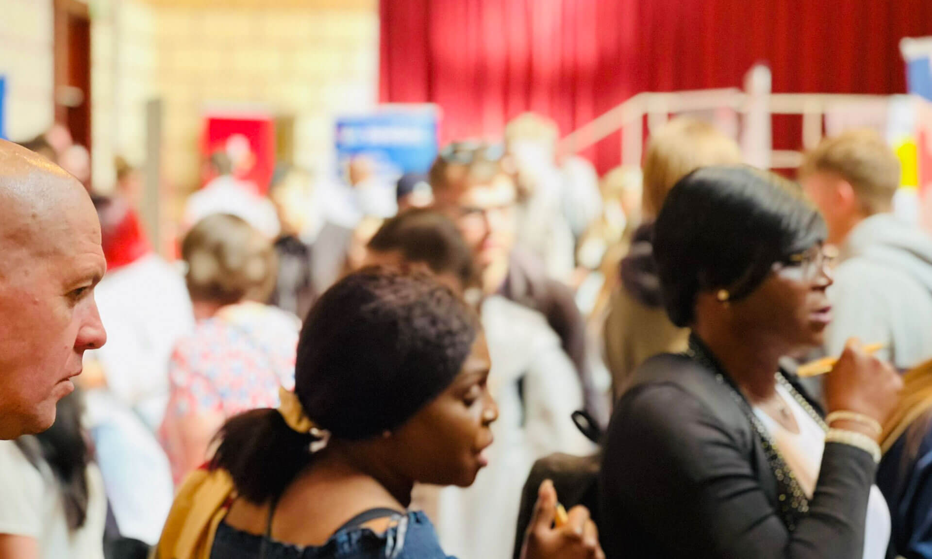 Northampton Jobs Fair in action
