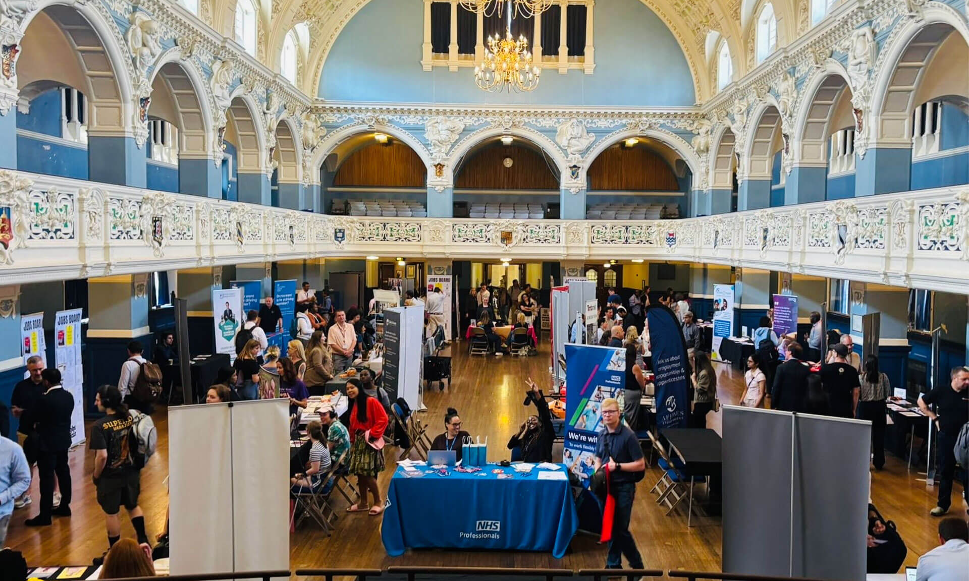 Oxford Jobs Fair in action