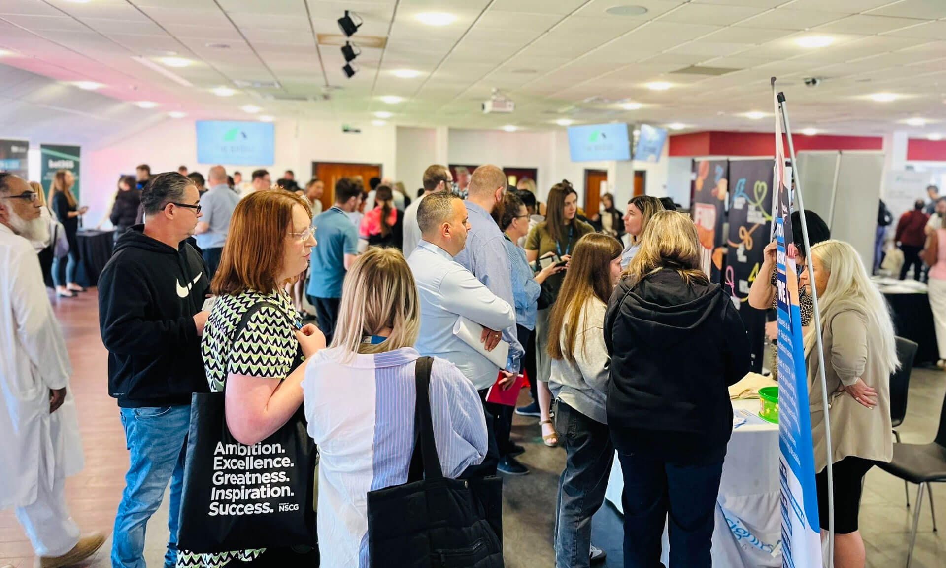 Stoke-on-Trent Jobs Fair in action