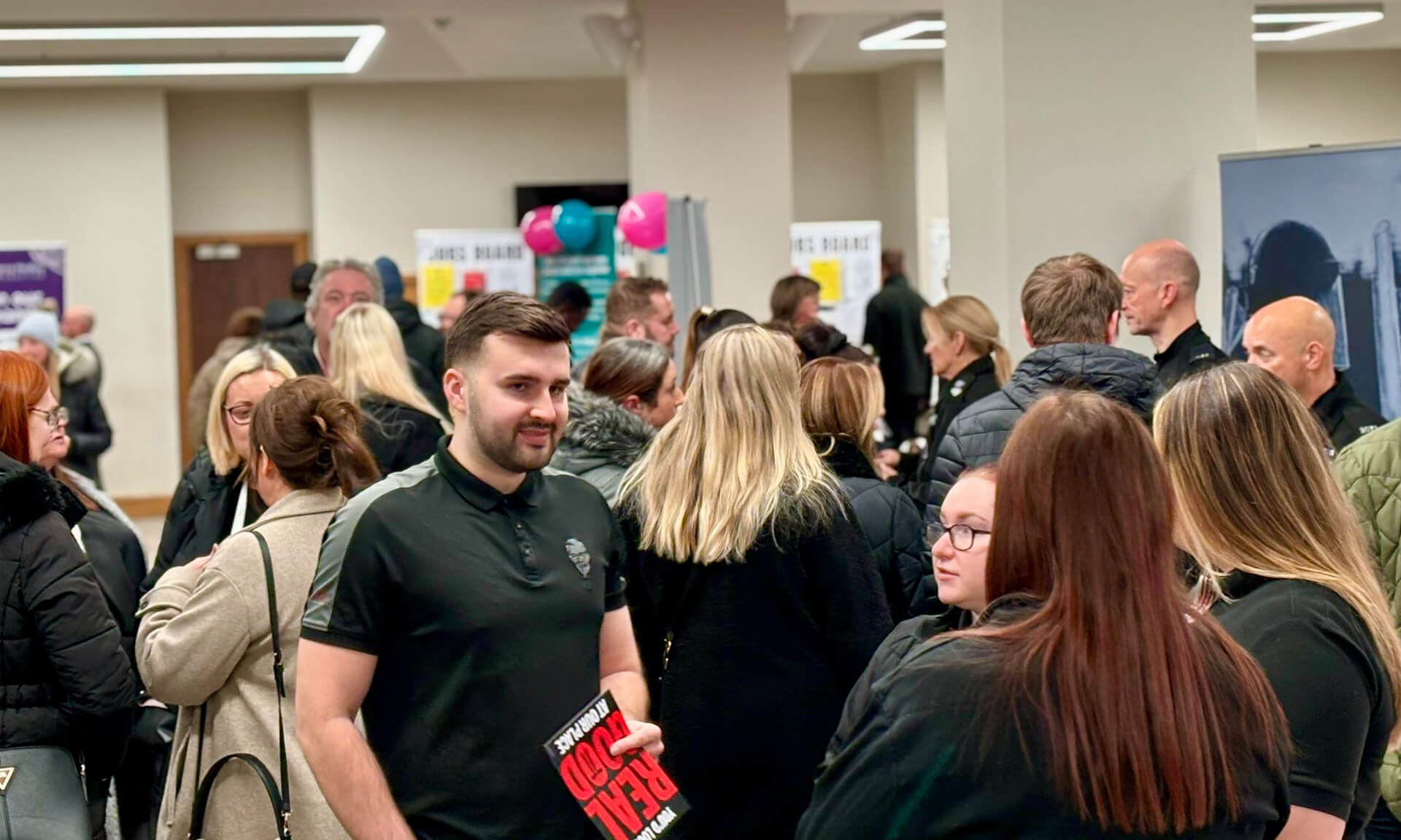 Sunderland Jobs Fair in action