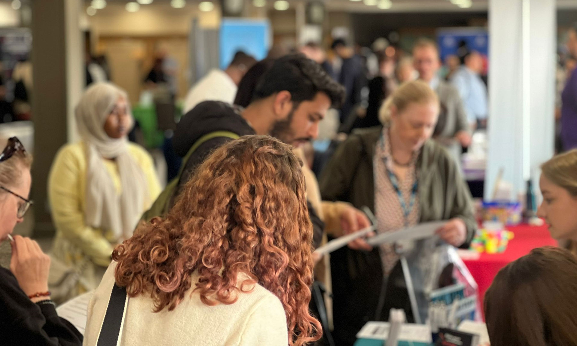 West Brom Jobs Fair in action
