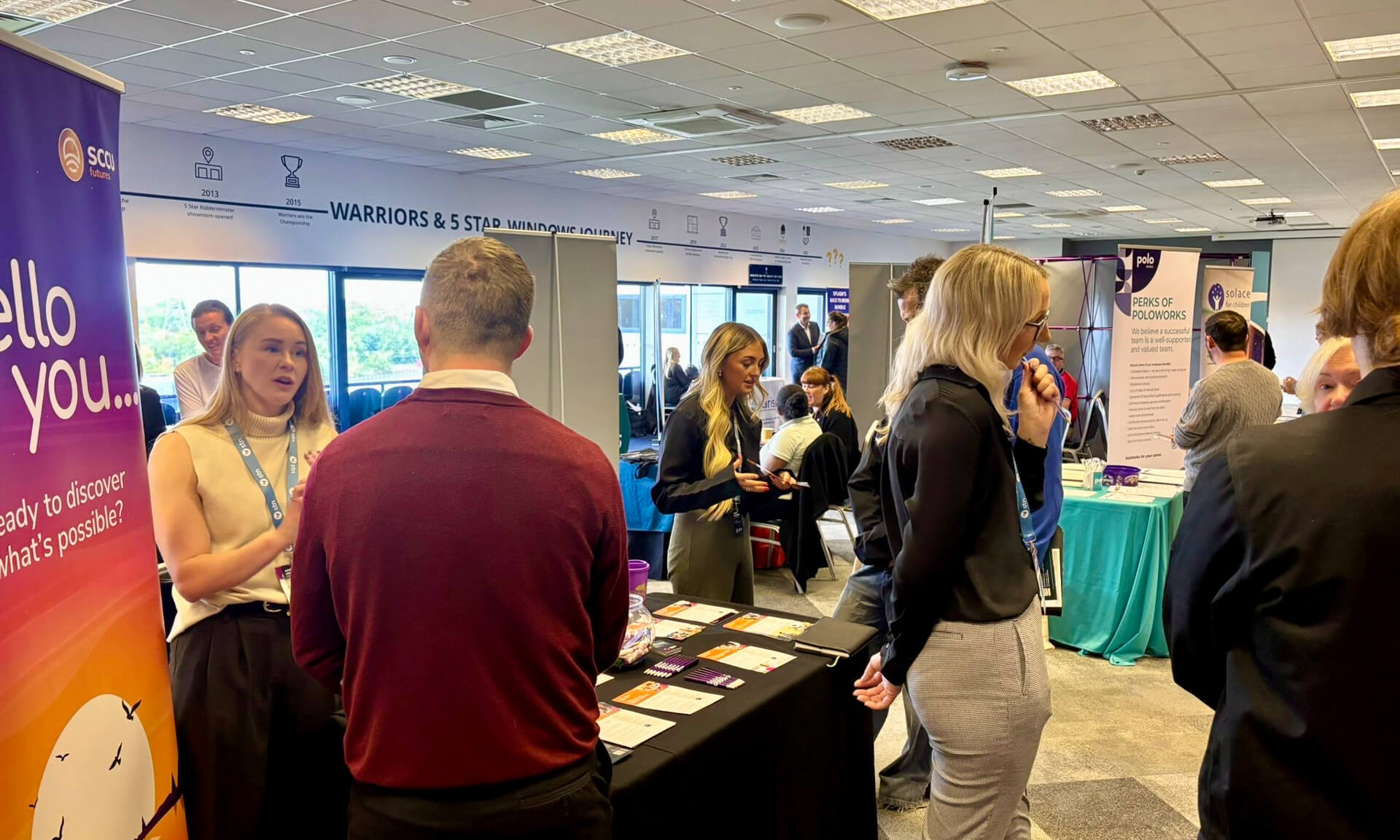 Worcester Jobs Fair in action