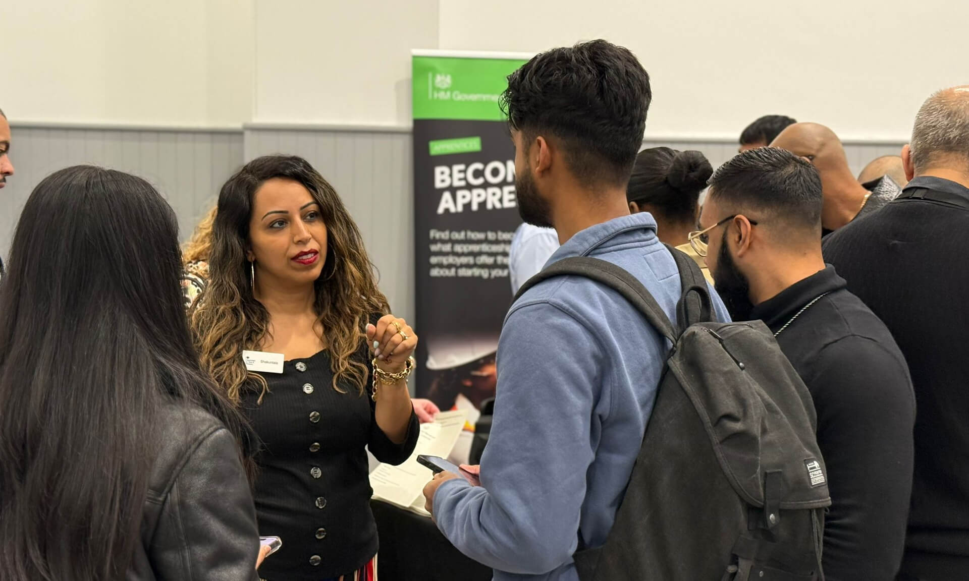 Birmingham Jobs Fair in action