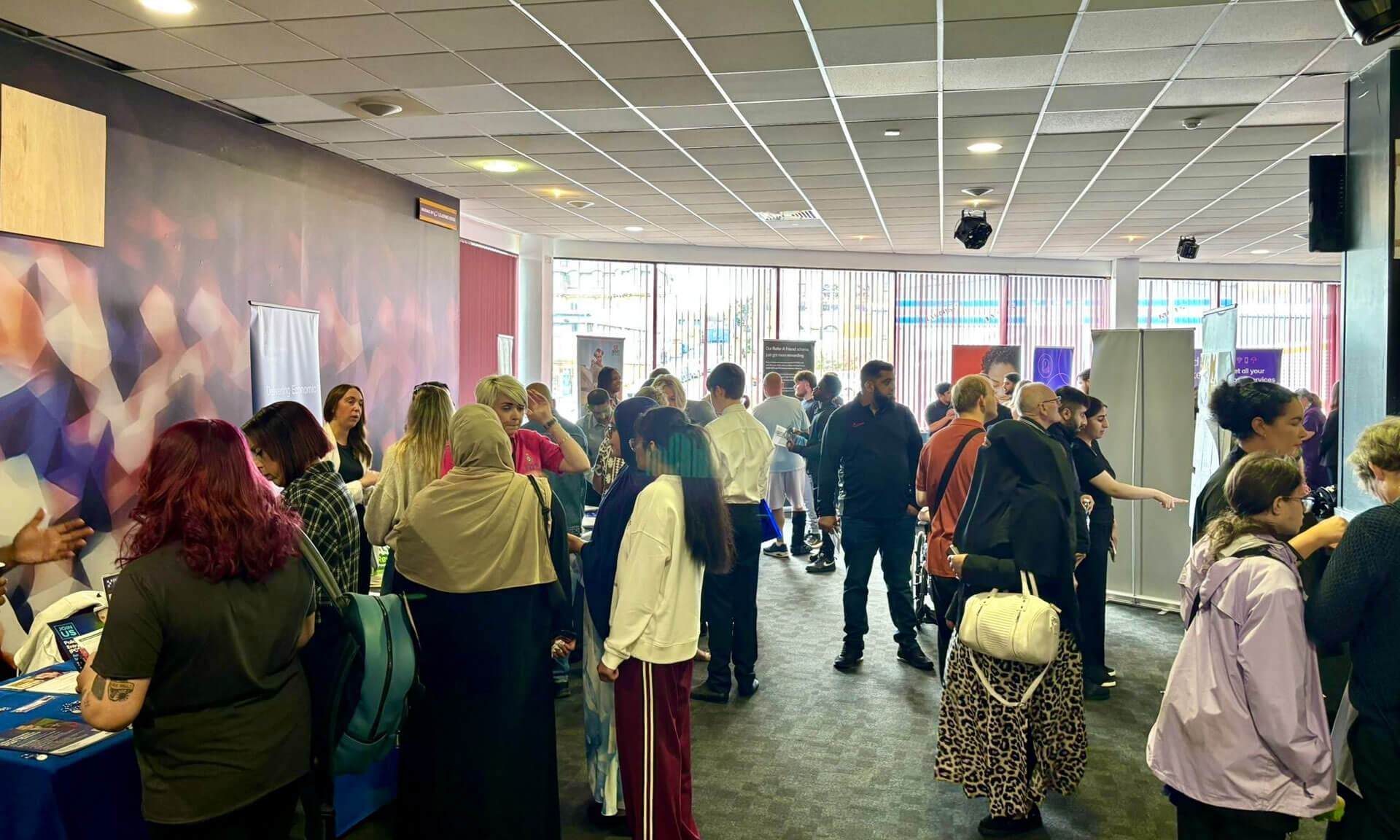 Bradford Jobs Fair in action