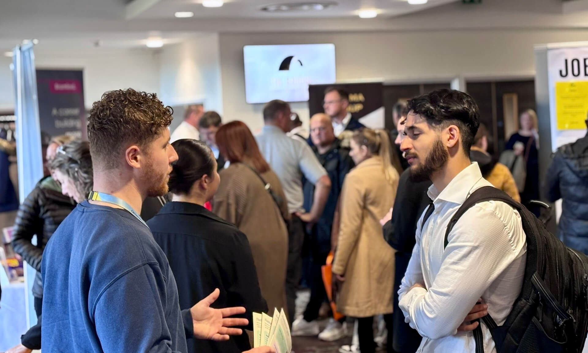 Bristol Jobs Fair in action