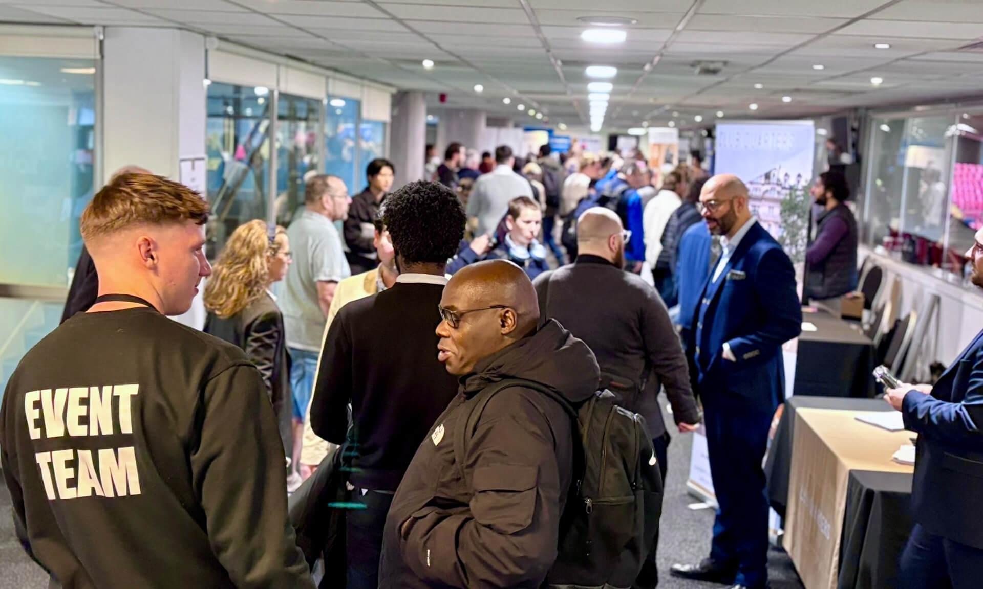London (The Valley) Jobs Fair in action