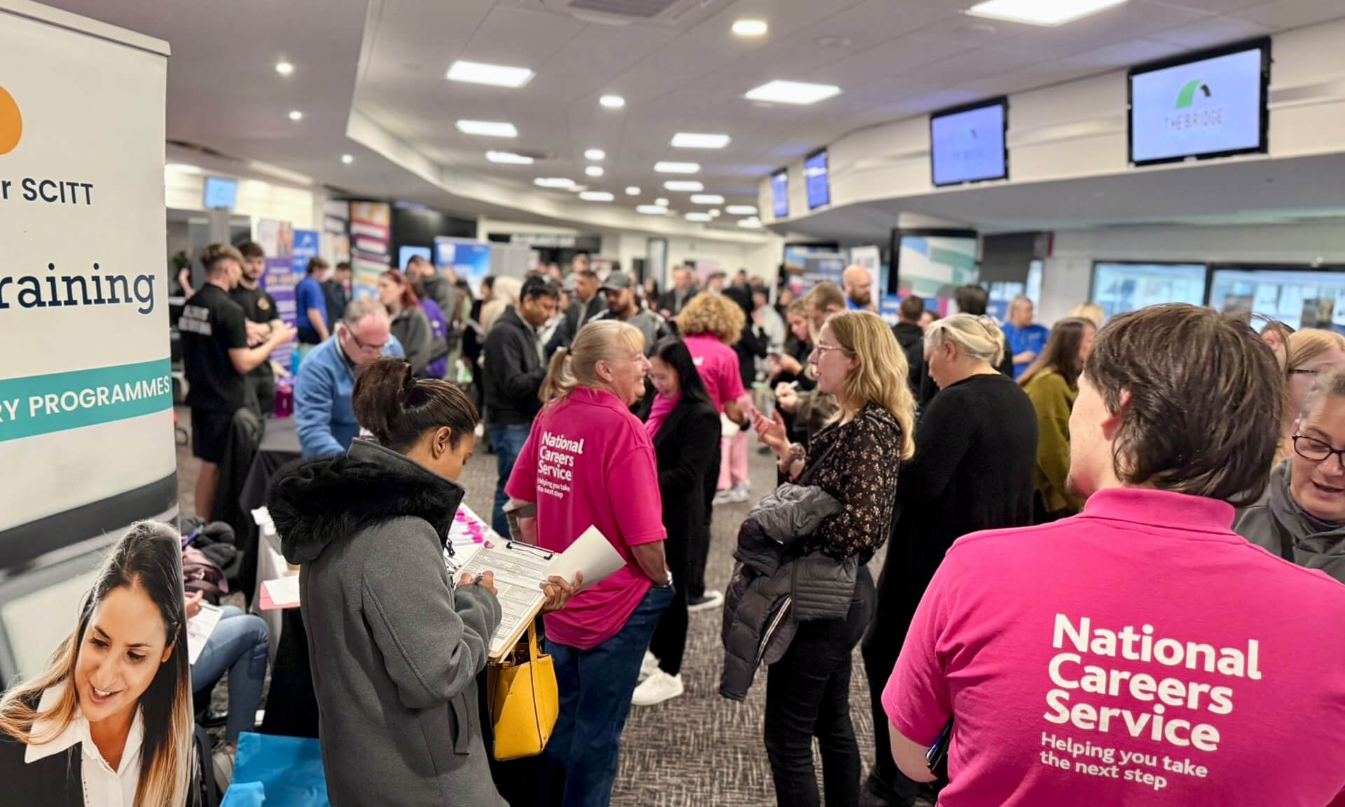 Derby Jobs Fair in action