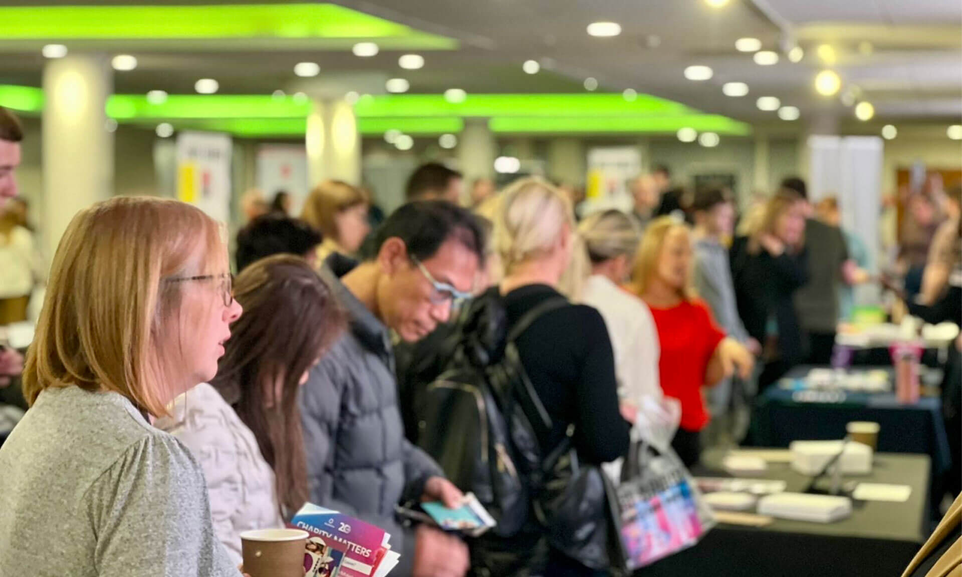 Edinburgh Jobs Fair in action
