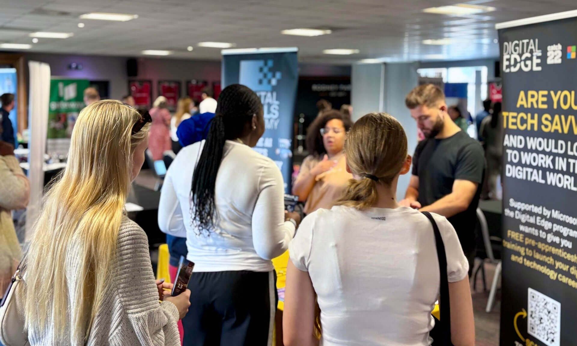 Newport Jobs Fair in action