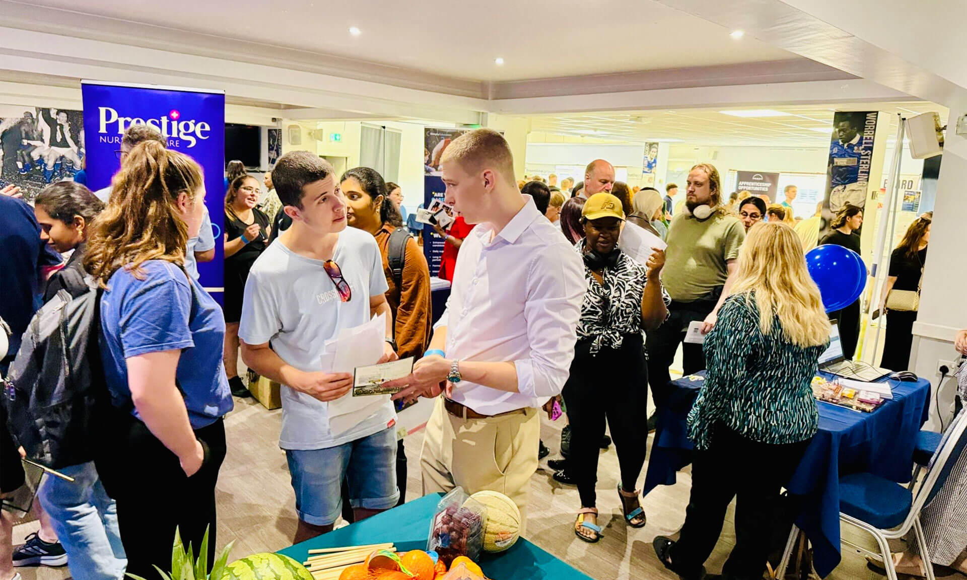 Peterborough Jobs Fair in action