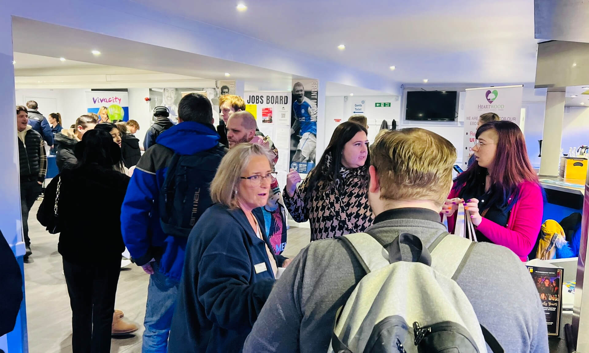 Peterborough Jobs Fair in action