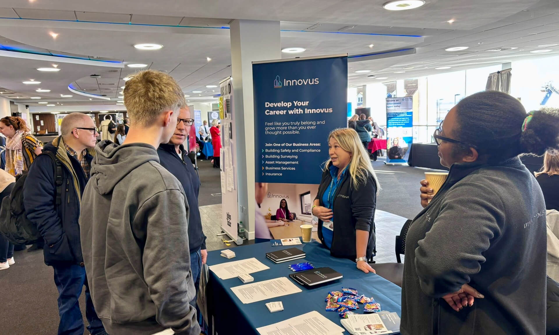 Southampton Jobs Fair in action