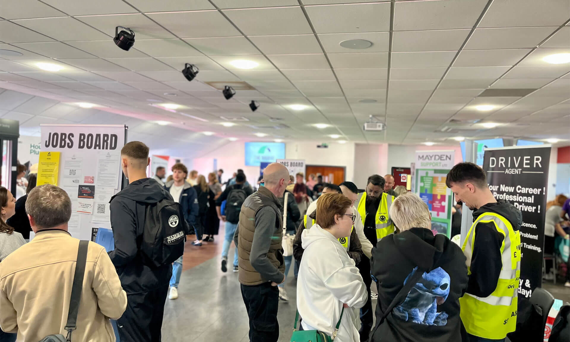 Stoke-on-Trent Jobs Fair in action