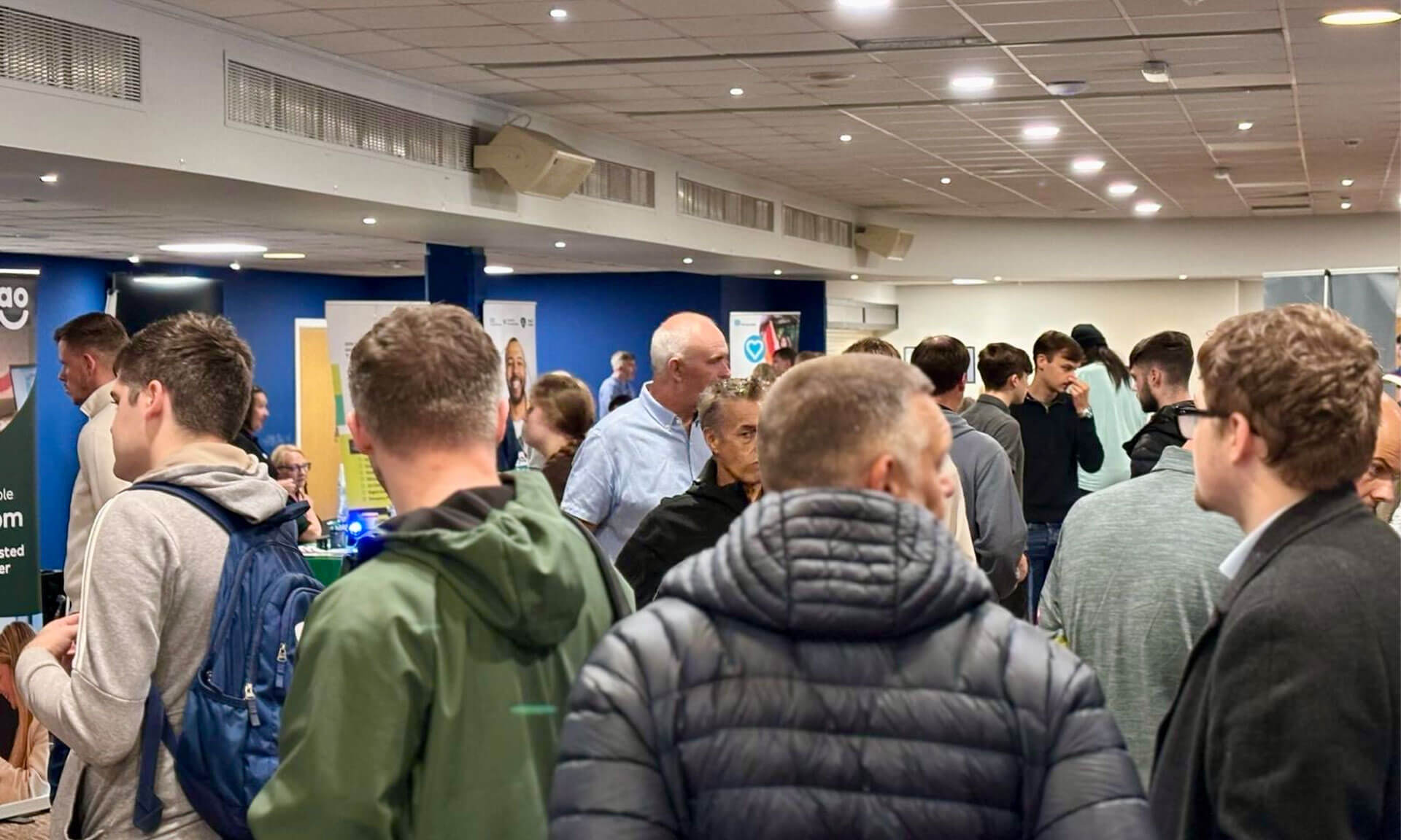 Wigan Jobs Fair in action