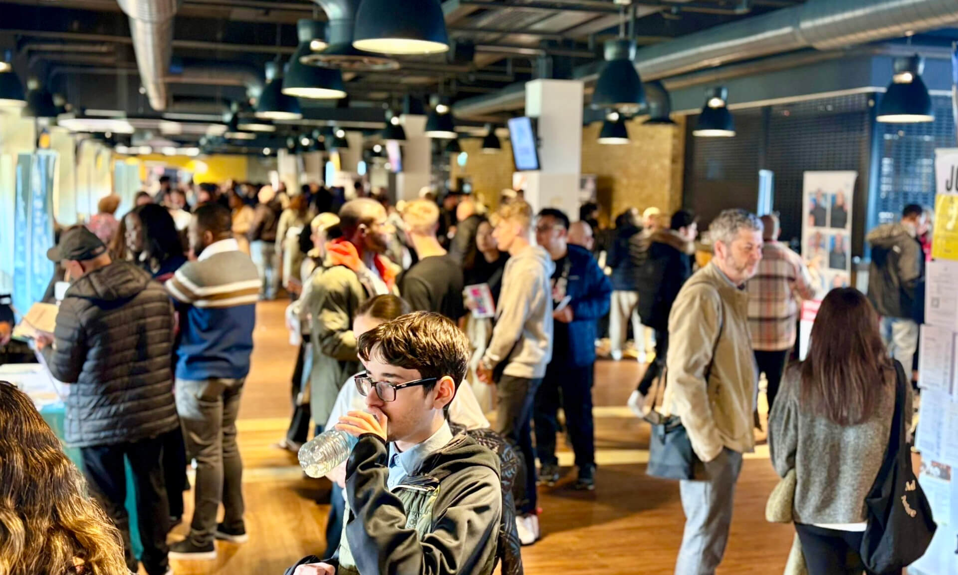 Wolverhampton Jobs Fair in action