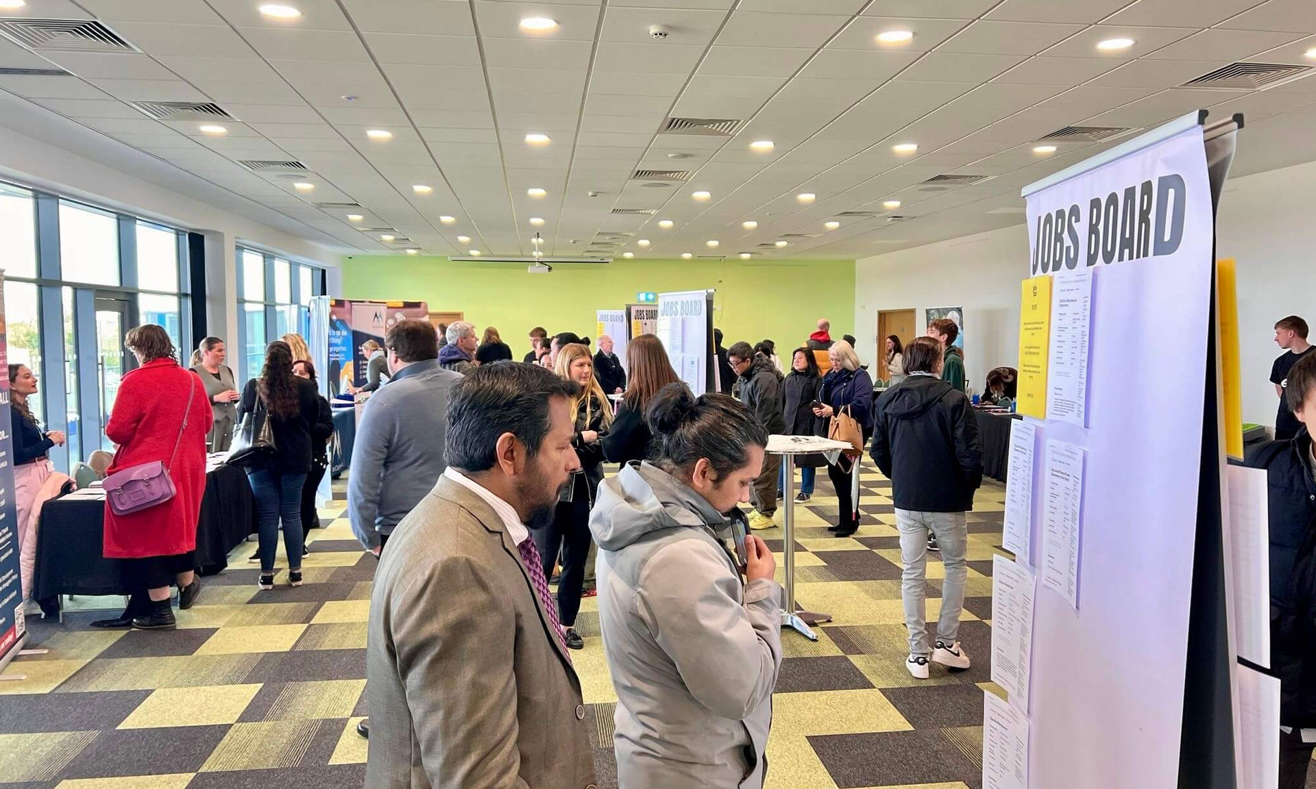 York Jobs Fair in action