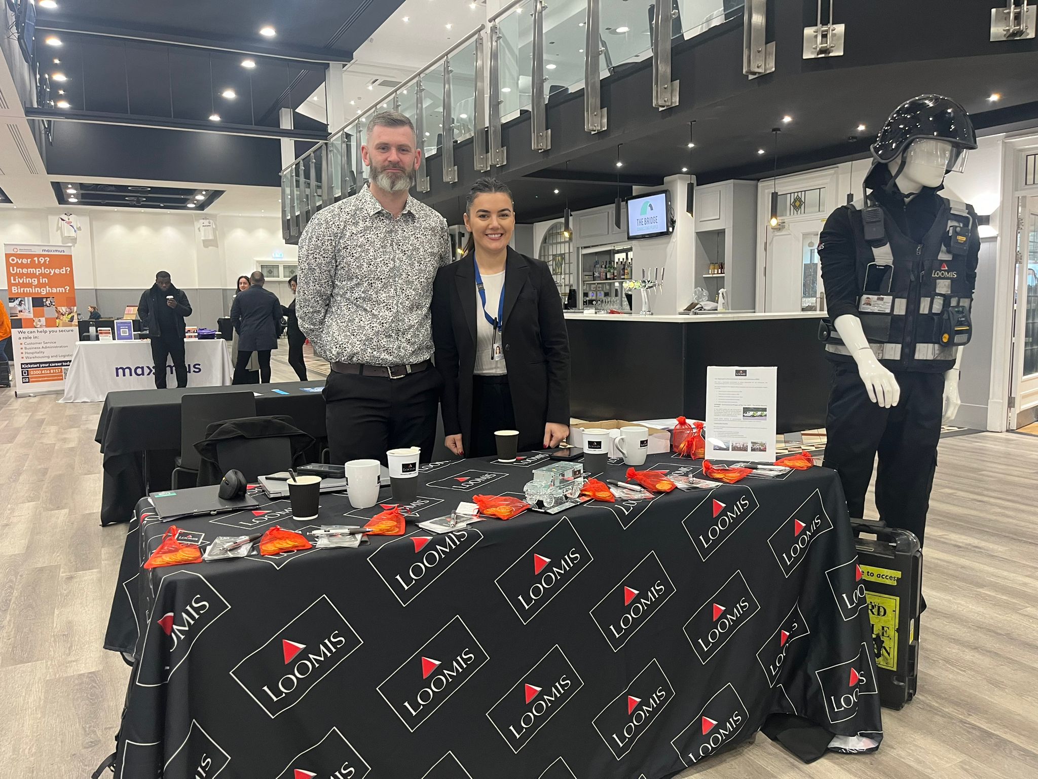 Loomis at our event in Birmingham