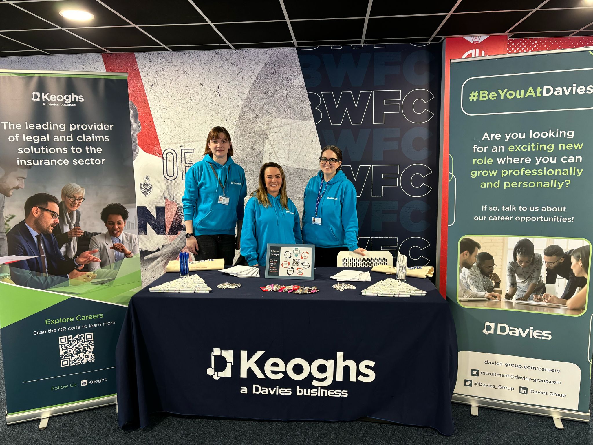 Davies Group at our event in Bolton